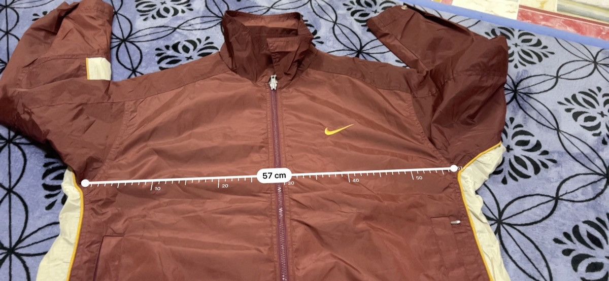 Nike × Vintage Windbraker - Nike Y2K CRAZY vintage streetwear windbraker Size US L / EU 52-54 / 3 - 16 Thumbnail