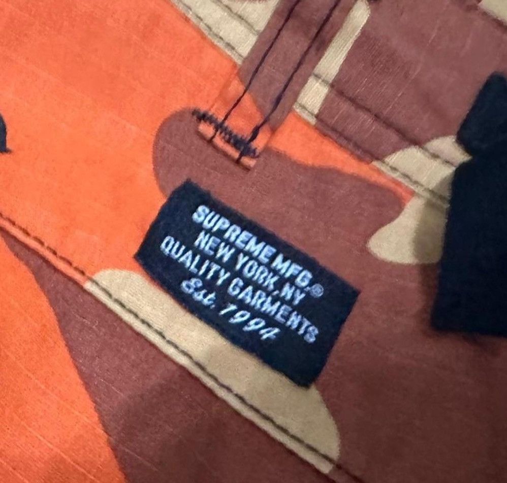 Supreme 2014 Supreme orange camo cargo pants Size US 32 / EU 48 - 5 Thumbnail