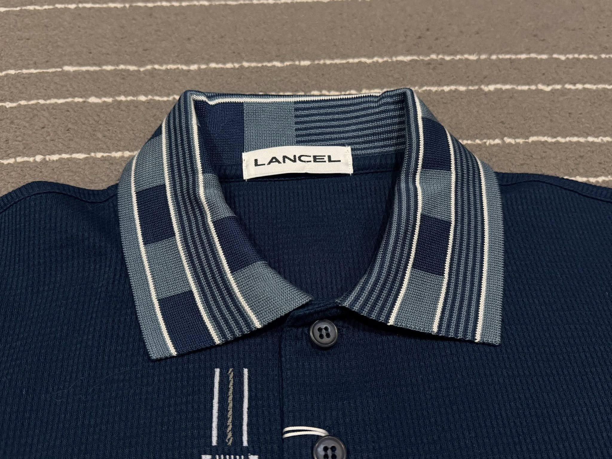 Lancel LANCEL polo tee x designer S 2224 Size US S / EU 44-46 / 1 - 5 Thumbnail