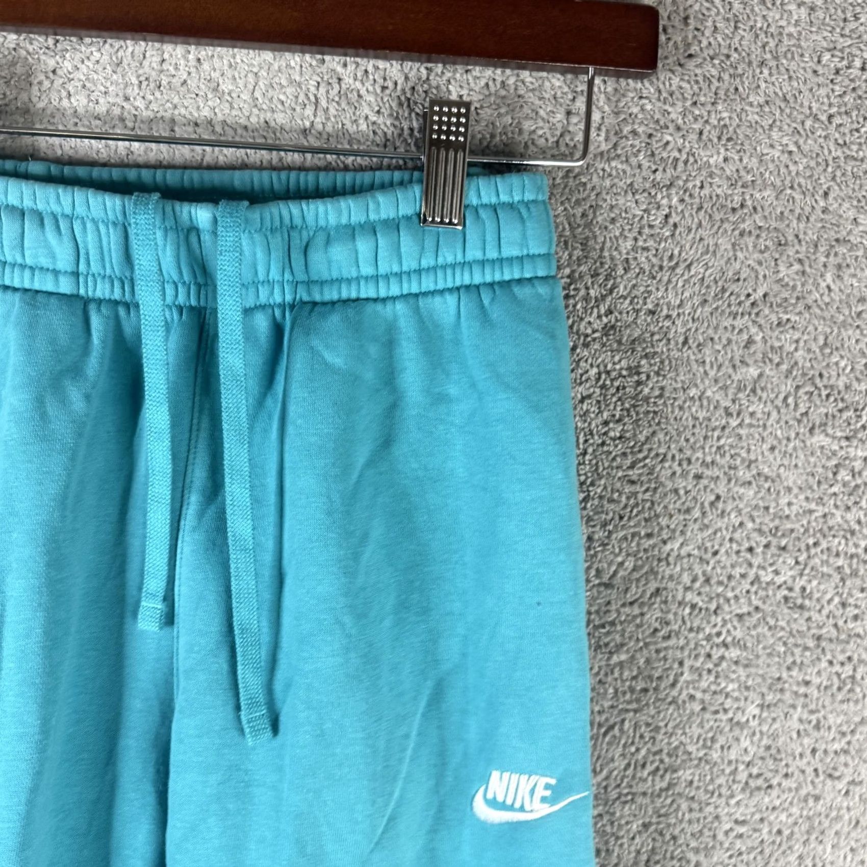 Nike Nike Sweatpants Jogger Mens Small S Blue Fleece Elastic Waist Pockets Swoosh Size US 29 - 3 Thumbnail