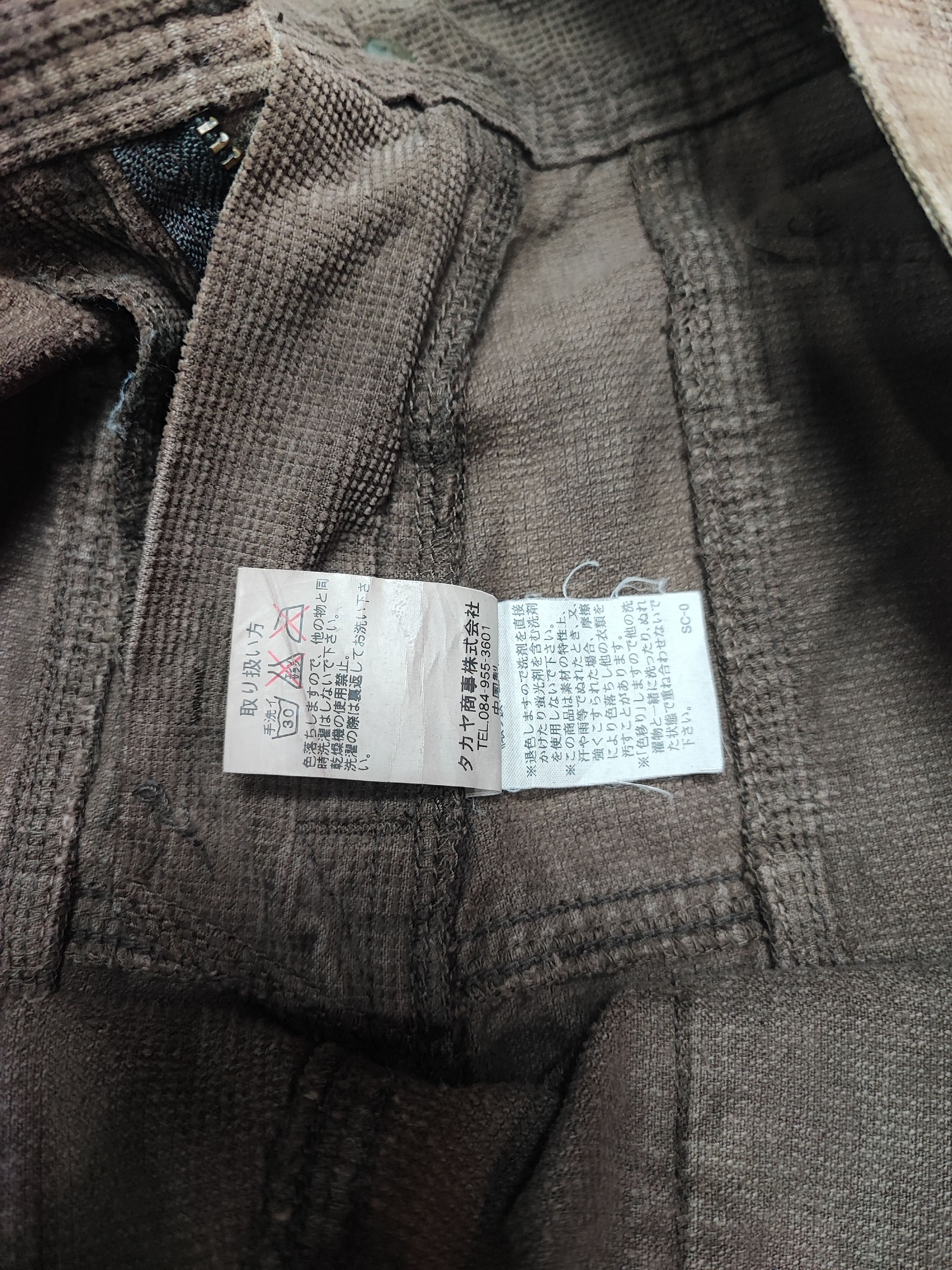 Marithe + Francois Girbaud VINTAGE Marithe Francois Girbaud Corduroy Pants Archive MFG Size US 34 / EU 50 - 19 Thumbnail