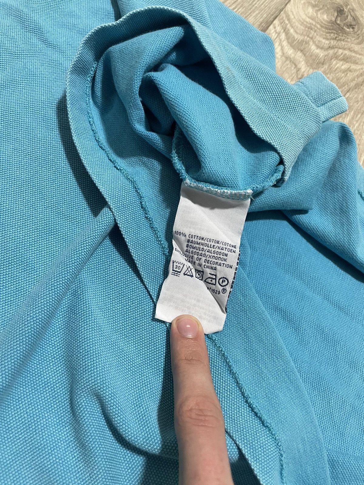 Polo Ralph Lauren × Ralph Lauren × Vintage Vintage Polo T-Shirt Polo Ralph Lauren Big Pony blue #3 PRL Size US L / EU 52-54 / 3 - 8 Thumbnail