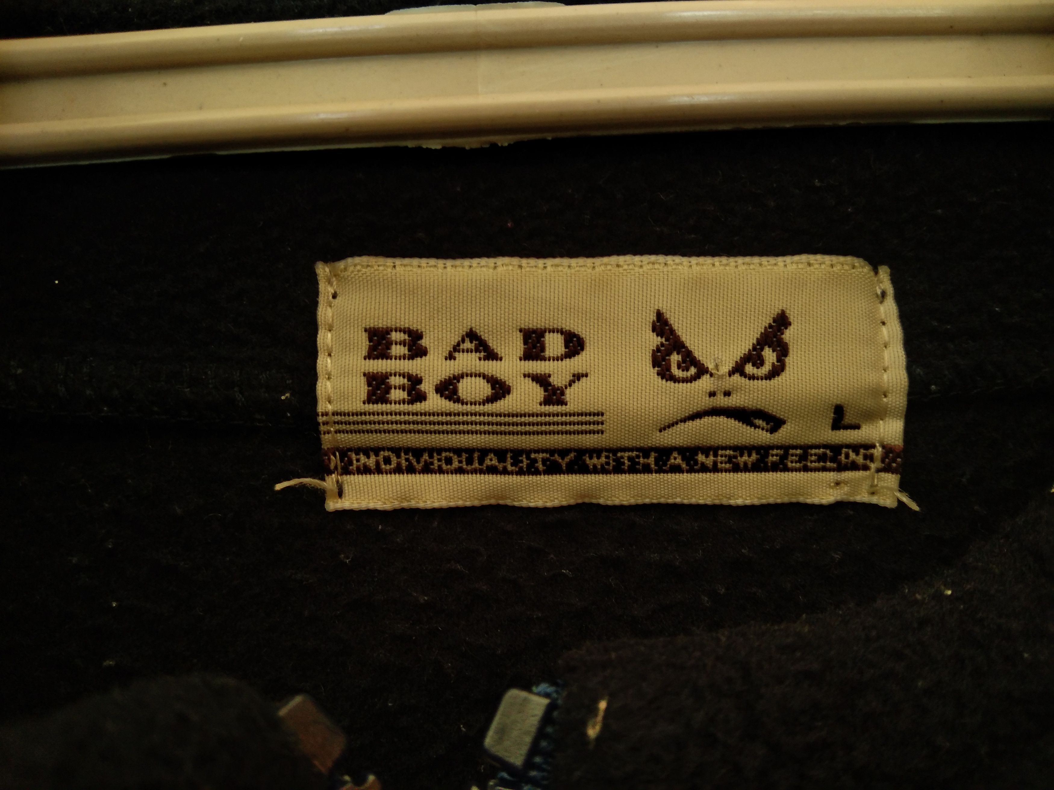 Japanese Brand AW VINTAGE BADBOY HALF-ZIPPER FLEECE SWEATER Size US L / EU 52-54 / 3 - 6 Thumbnail