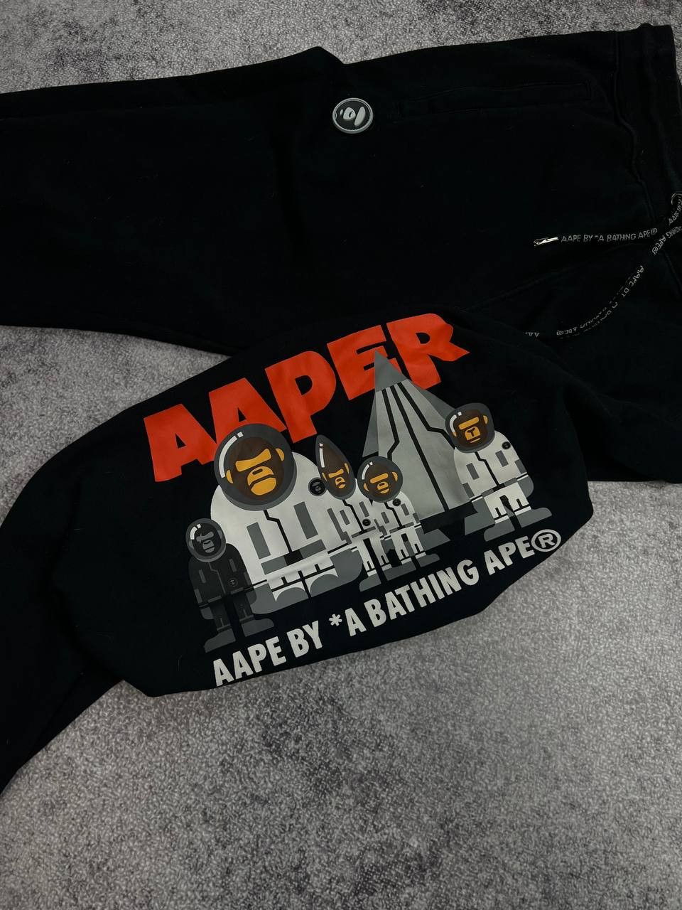 Aape Aape Bape Big Logo Pants Japan Size US 36 / EU 52 - 4 Thumbnail