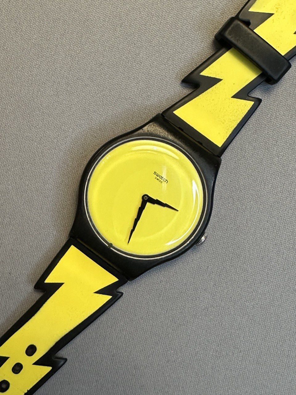 Swatch jeremy scott discount lightning flash watch