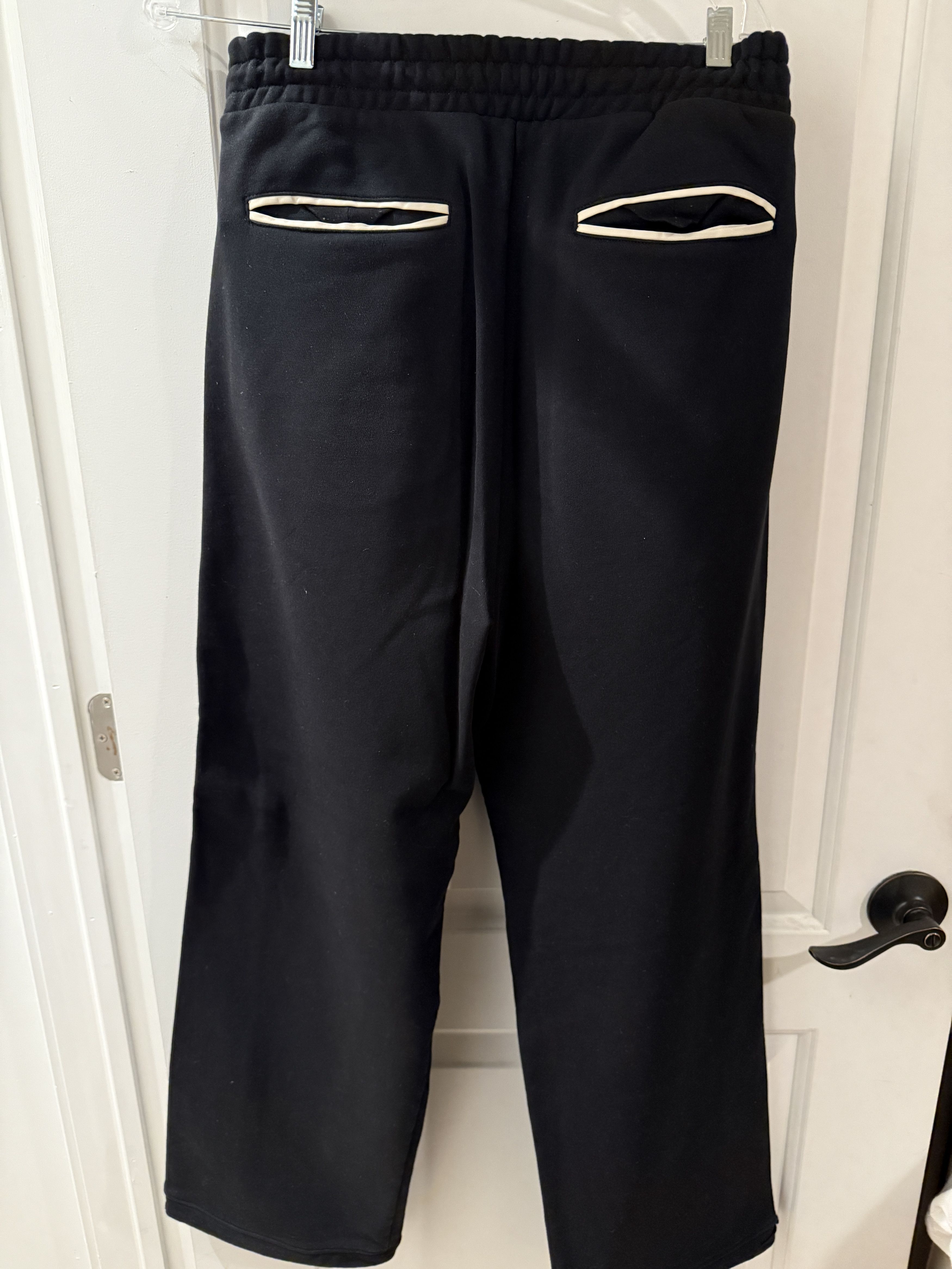 Ader Error Ader Error Black Lounge Sweat Flare Pants Size US 32 / EU 48 - 3 Thumbnail