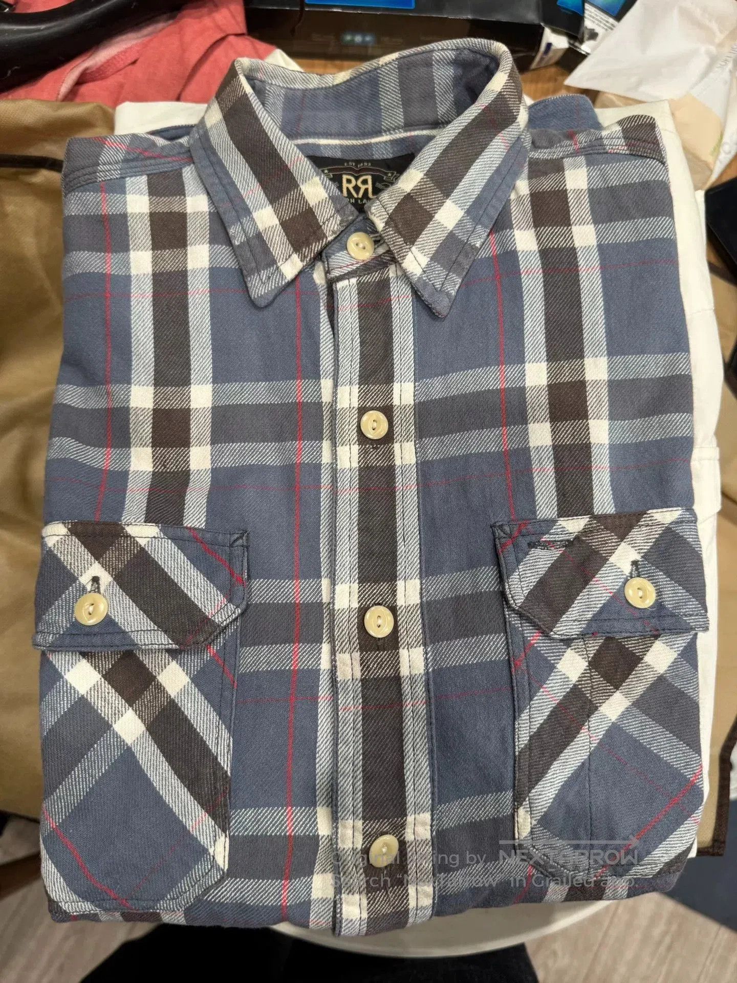 RRL Ralph Lauren classic plaid flannel shirt by RRL. Size US S / EU 44-46 / 1 - 1 Thumbnail