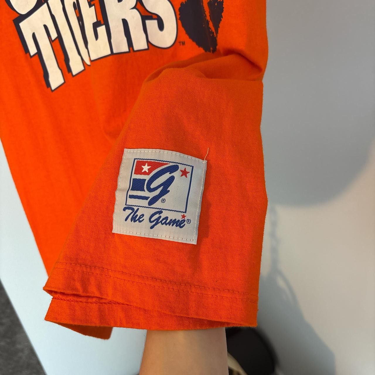The Game Vintage 90s Clemson Tee Tigers College Sports USA Large Size US L / EU 52-54 / 3 - 6 Thumbnail