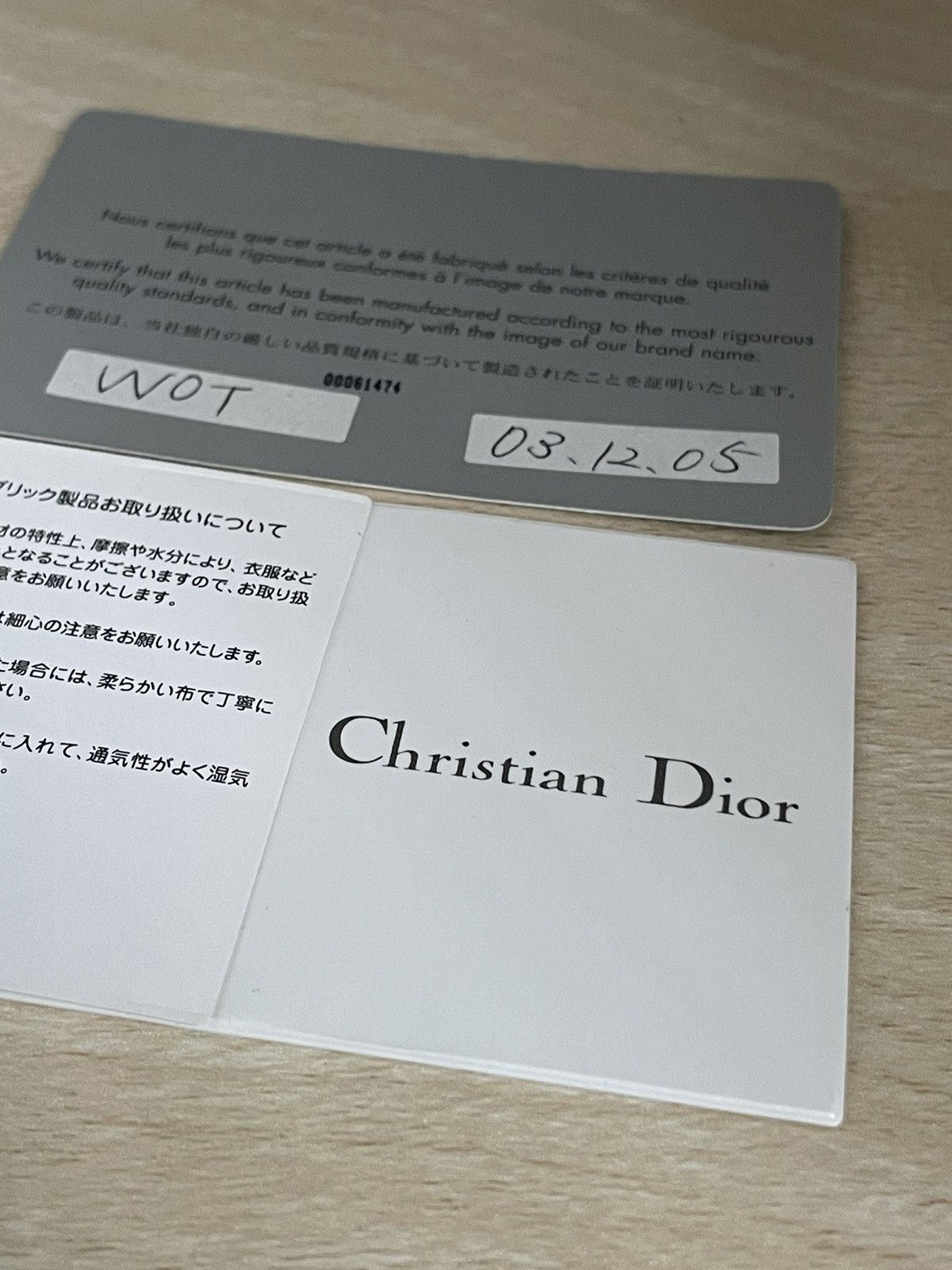 Christian Dior Vintage Key Holder