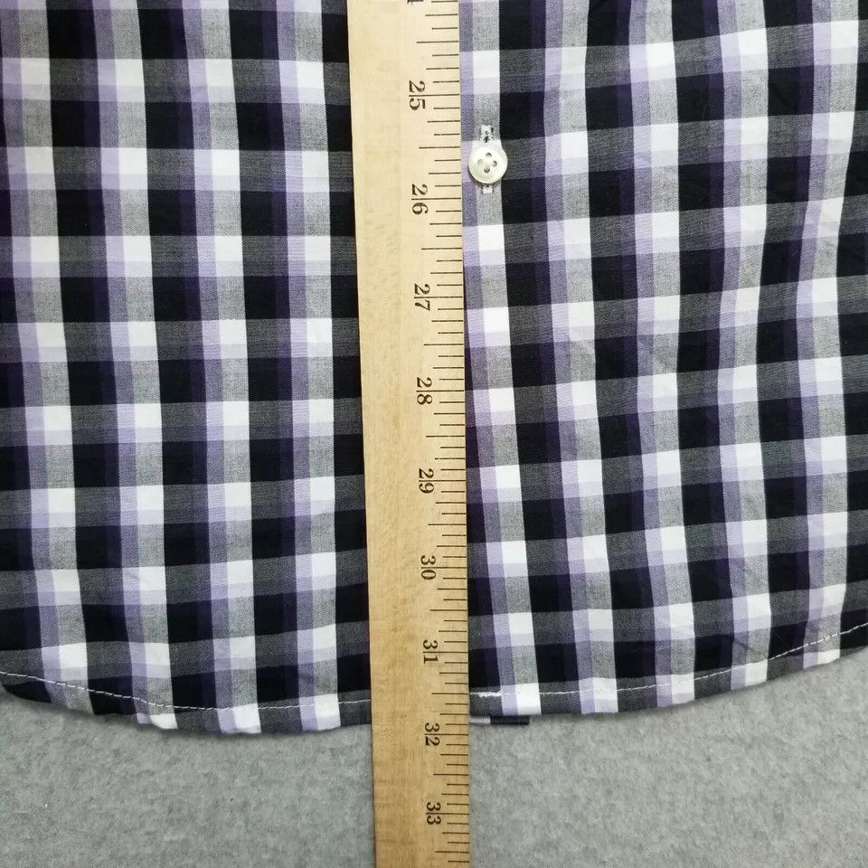 Covington Covington Shirt Mens 16.5 32/33 Plaid Button Up Wrinkle Free Size US M / EU 48-50 / 2 - 8 Thumbnail