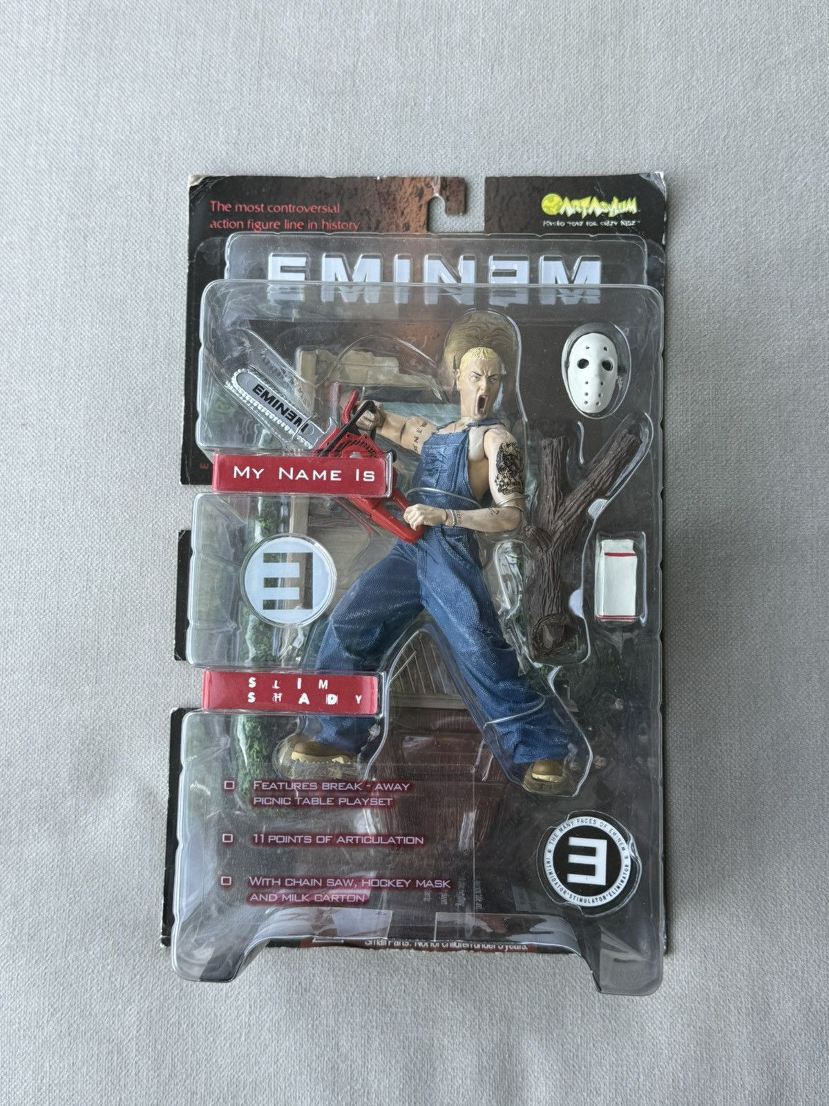 Eminem Eminem My Name Is Slim Shady Art Asylum Psycho Toyz Figure Size ONE SIZE - 1 Thumbnail