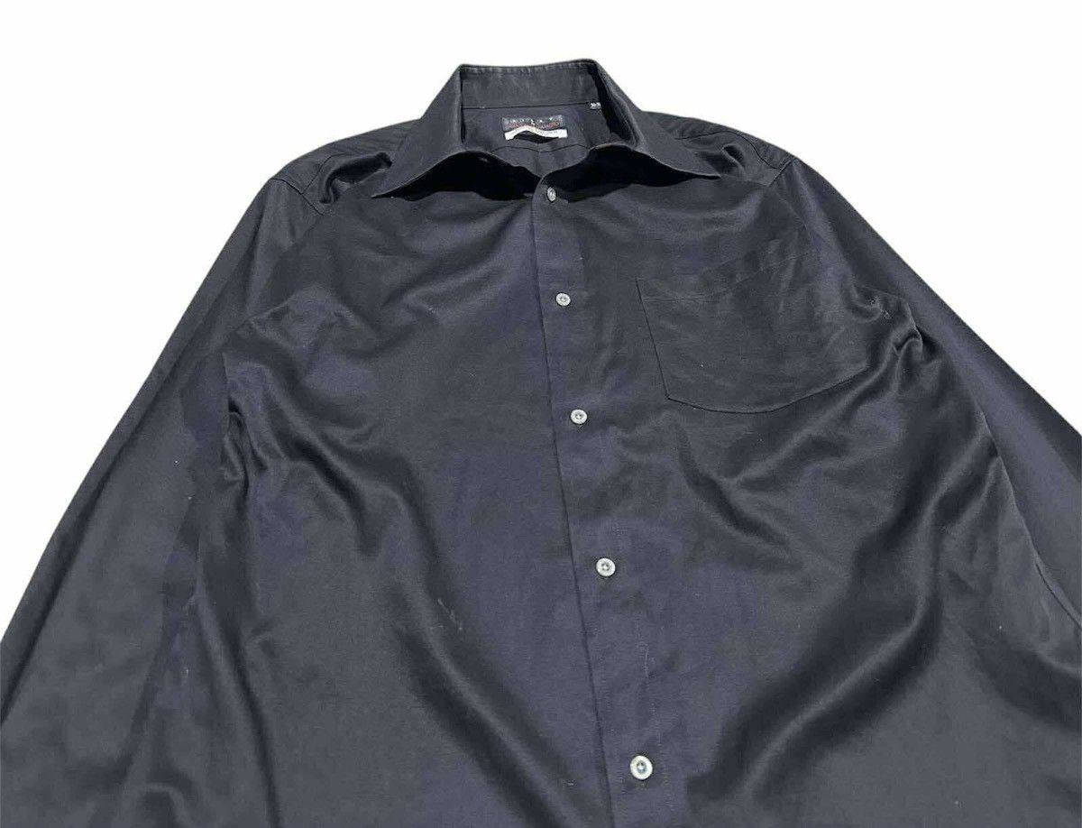 Japanese Brand 🔥Vintage Sissy By Kansai Yamamoto Black Sheer Shirt Size US L / EU 52-54 / 3 - 2 Thumbnail