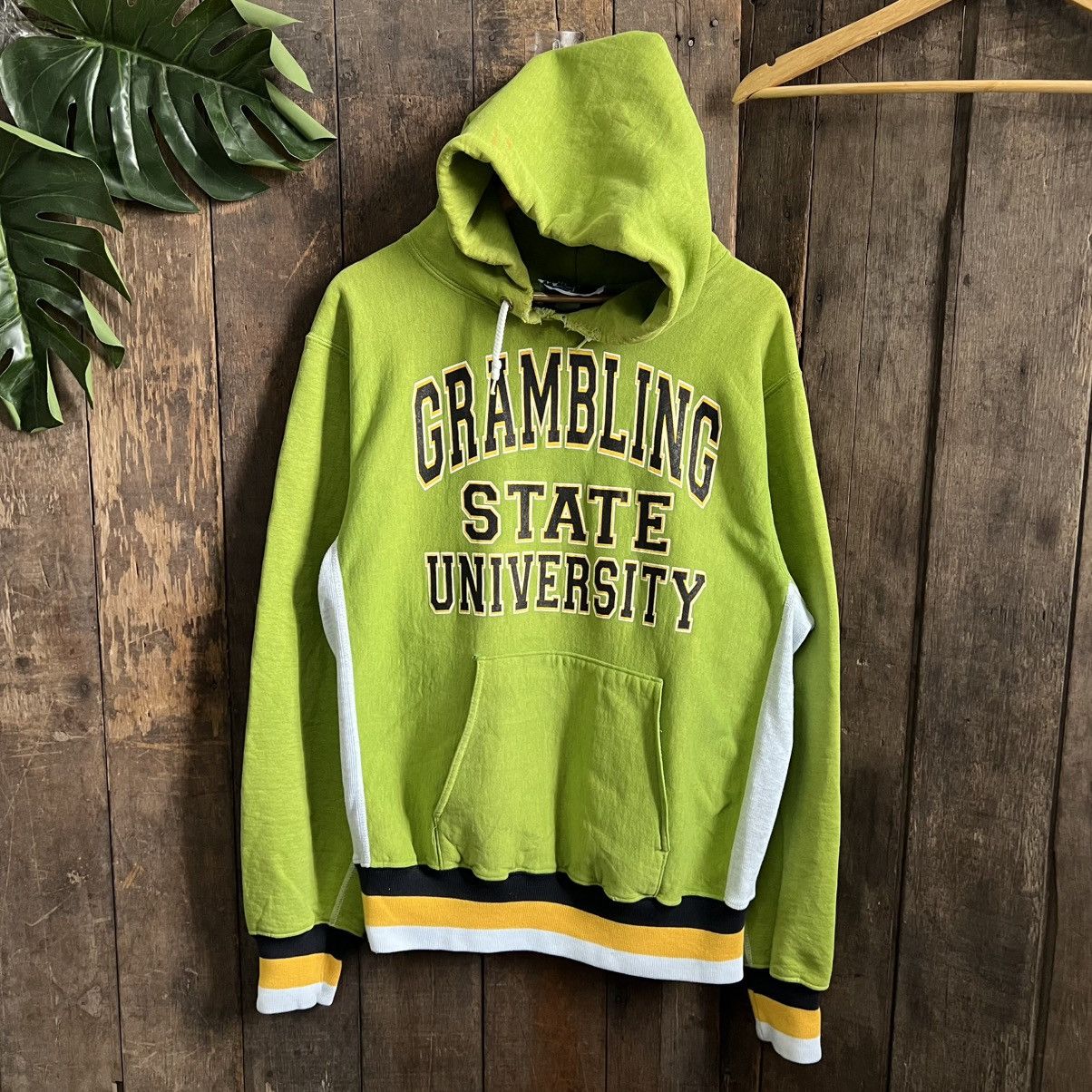 Vintage Vintage 90’s Grambling State University Reverse Weave Hoodie Size US XL / EU 56 / 4 - 1 Thumbnail