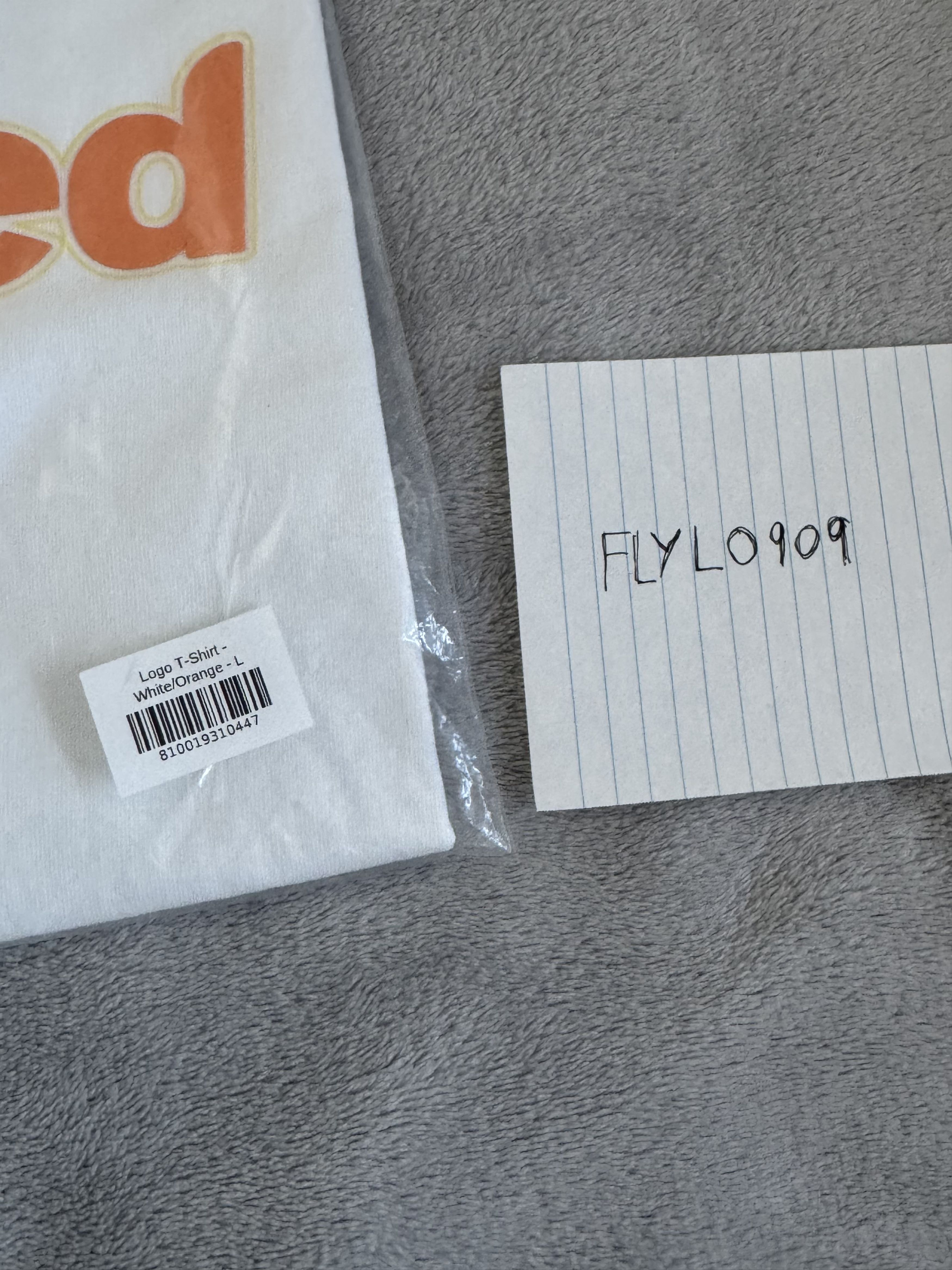Frank Ocean Blonded Logo T-Shirt White/Orange Size US L / EU 52-54 / 3 - 2 Thumbnail