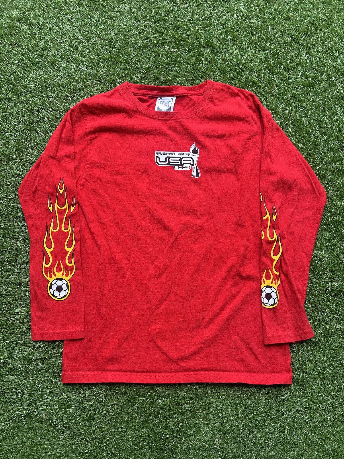 Vintage Vintage 2003 FIFA Women’s World Cup USA Long Sleeve Shirt Size S / US 4 / IT 40 - 1 Thumbnail