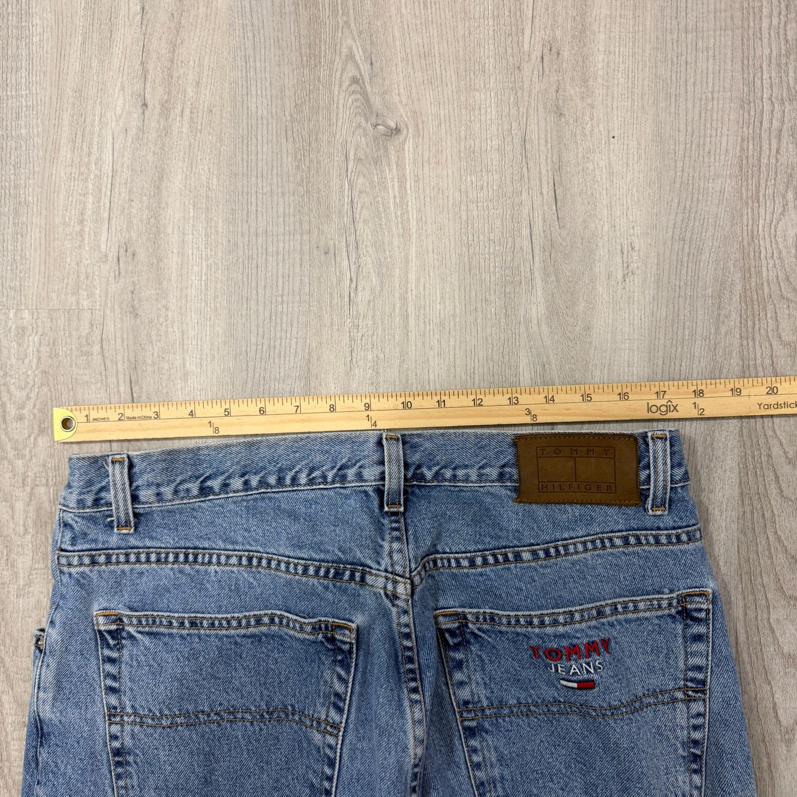 Tommy Hilfiger Vintage Tommy Hilfiger Jeans Men's 36x30 Blue Embroidered Size US 36 / EU 52 - 9 Thumbnail