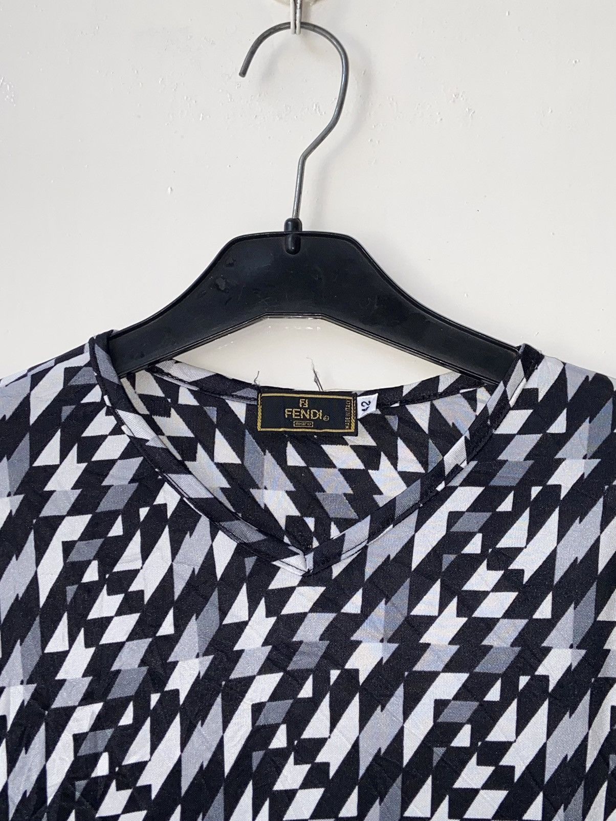 Fendi FENDI Striped T-shirt Size US XXS / EU 40 - 12 Thumbnail