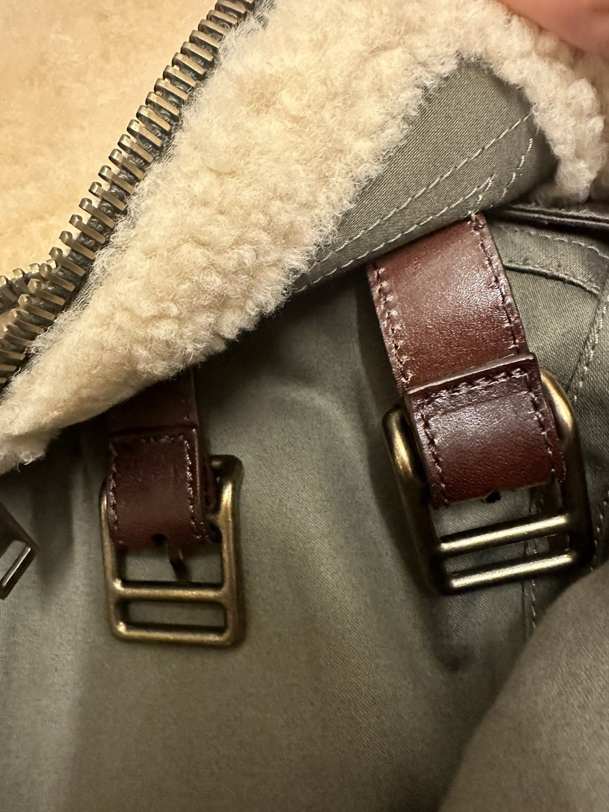 Burberry Prorsum Burberry prorsum FW 2010 double collar shearling jacket Size US L / EU 52-54 / 3 - 25 Thumbnail