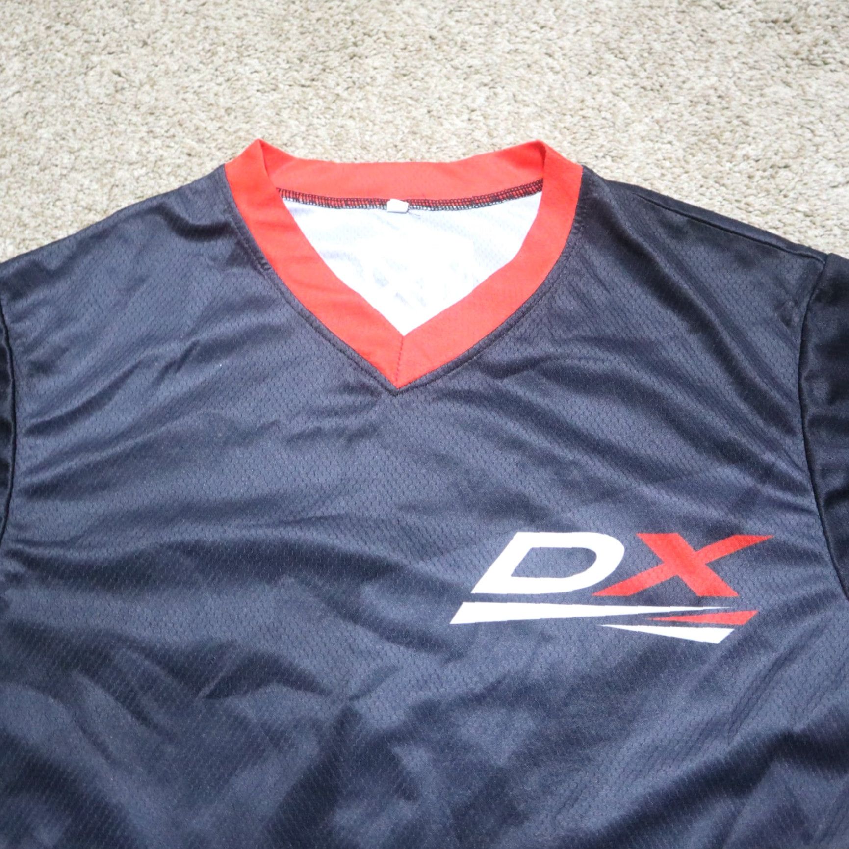 Vintage DX Racer DXRacer Jersey Ryzen Radeon Rivalry Classic Shirt Adult M Medium Black Jersey Men Shirt MX? Size US M / EU 48-50 / 2 - 2 Thumbnail