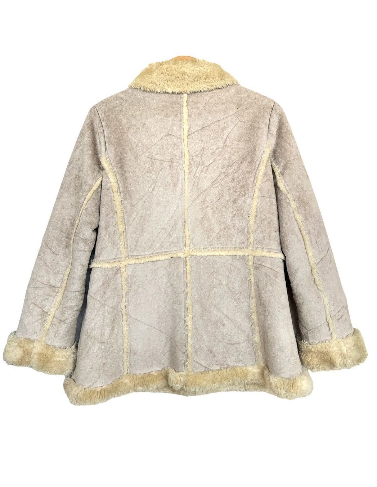 Hysteric Glamour × If Six Was Nine × Le Grande Bleu (L.G.B.) Japan Brand Shearling Fur Coat Jacket Size US S / EU 44-46 / 1 - 2 Thumbnail