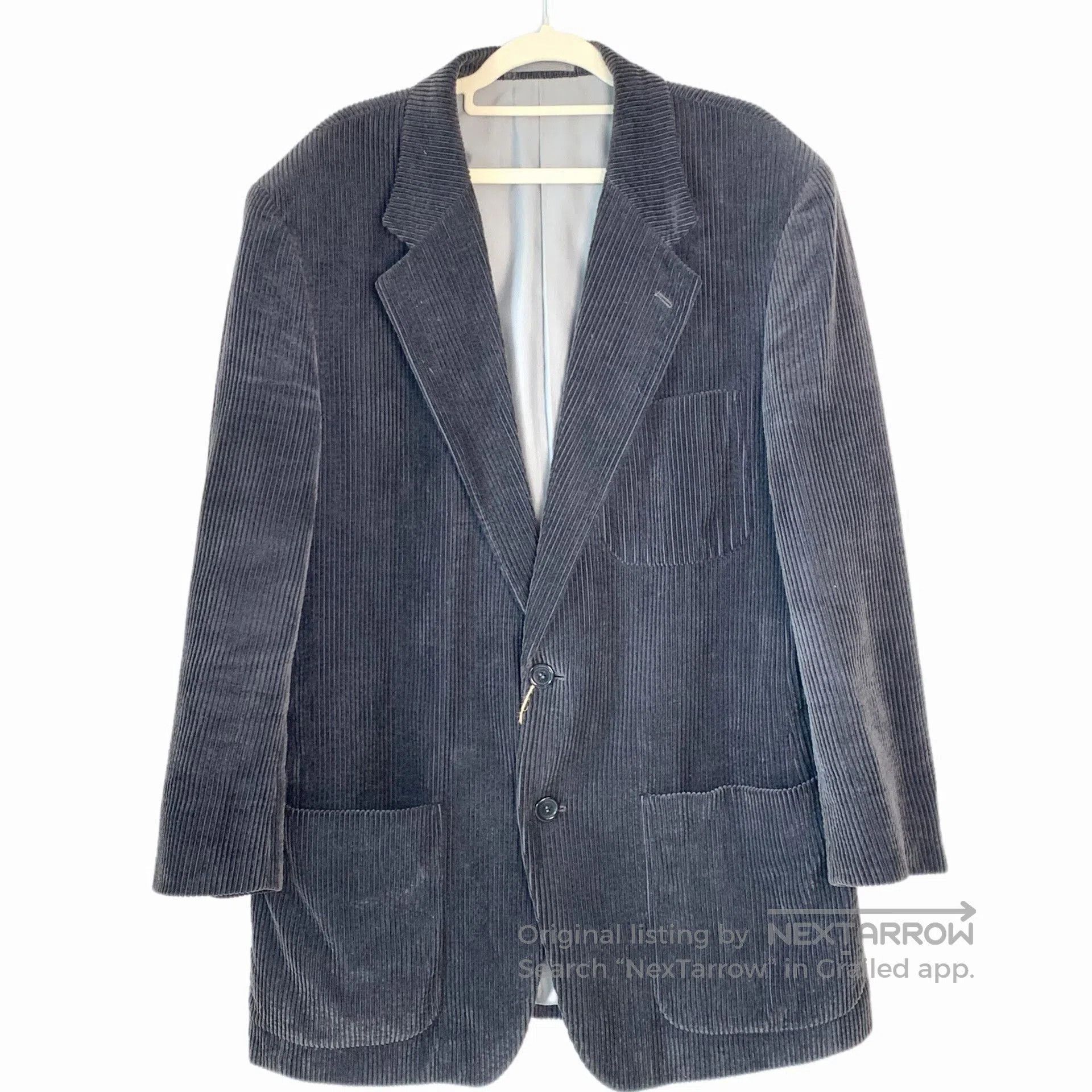 Issey Miyake Issey Miyake Corduroy Blazer Jacket. Size M / US 6-8 / IT 42-44 - 1 Thumbnail