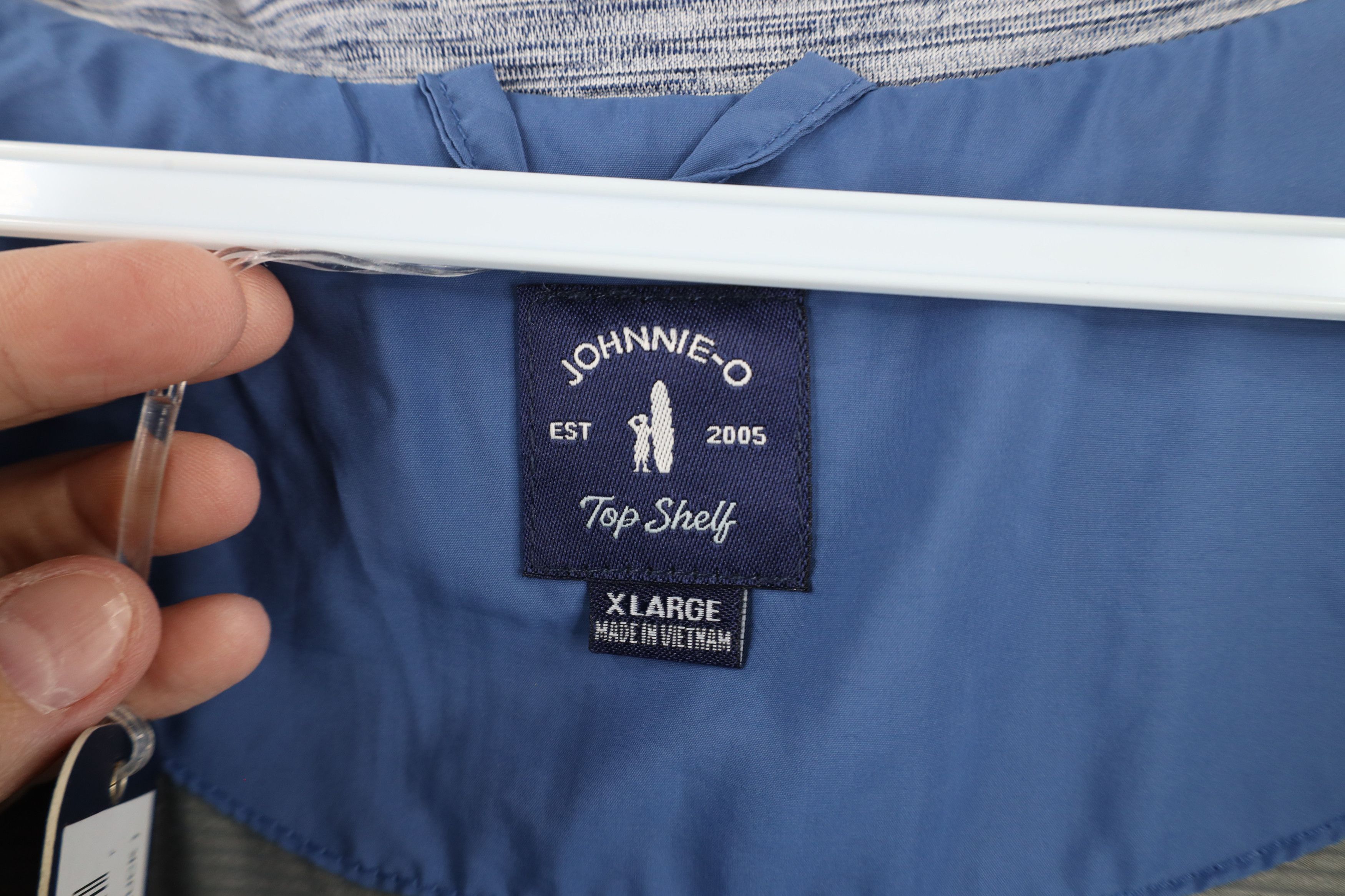 Vintage × johnnie-O New Johnnie O Full Zip Golfing Puffer Vest Jacket Blue Size US XL / EU 56 / 4 - 9 Thumbnail