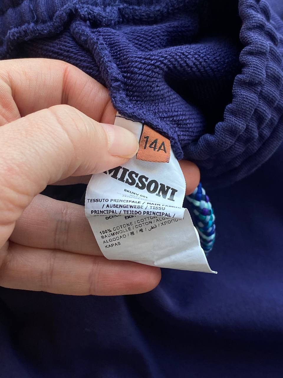 Missoni Missoni Blue Jogger Pants Size 32" / US 10 / IT 46 - 8 Thumbnail