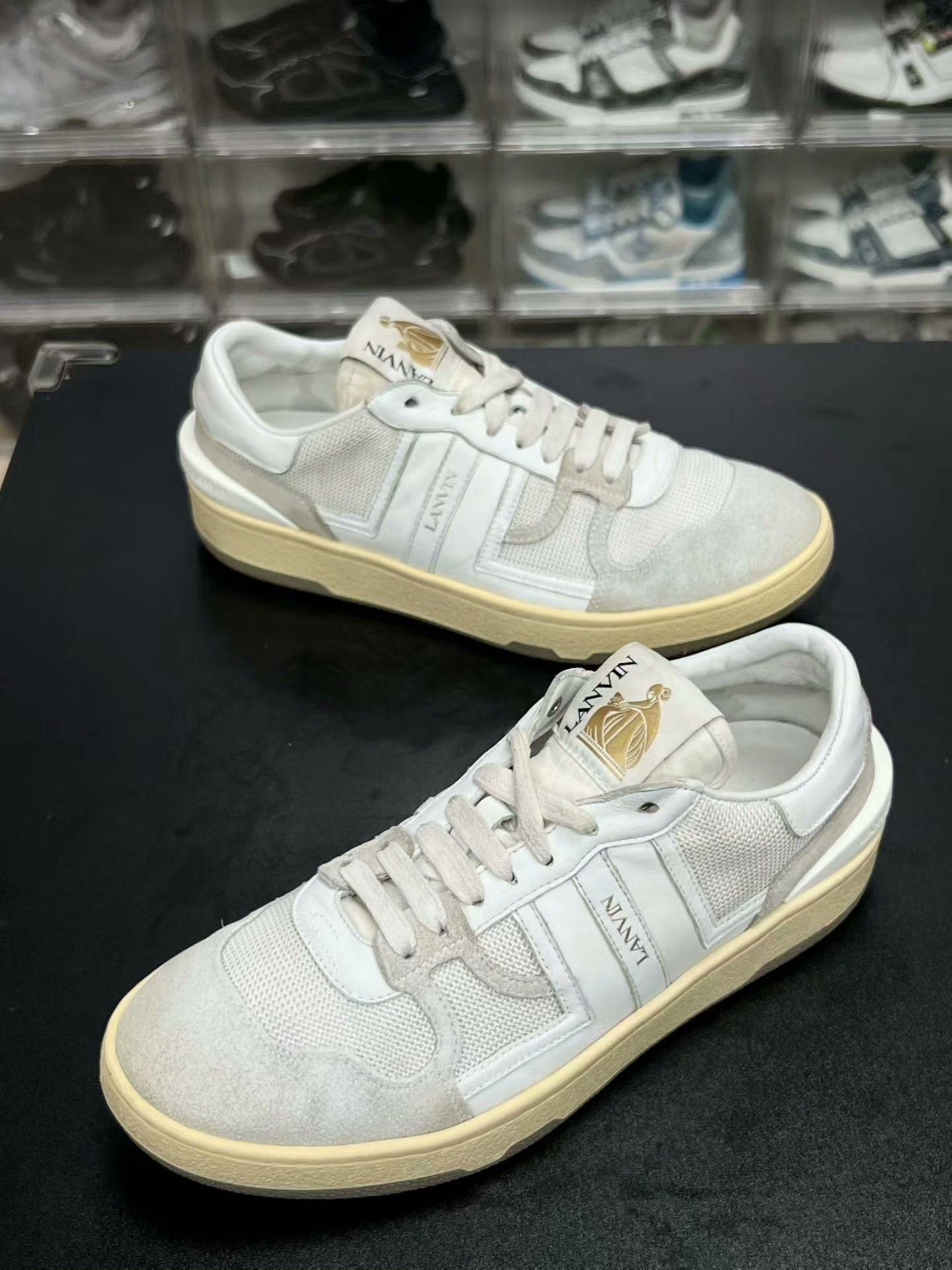 Lanvin Lanvin White Lowtop Sneakers 39 Men Size US 6.5 / EU 39-40 - 1 Thumbnail