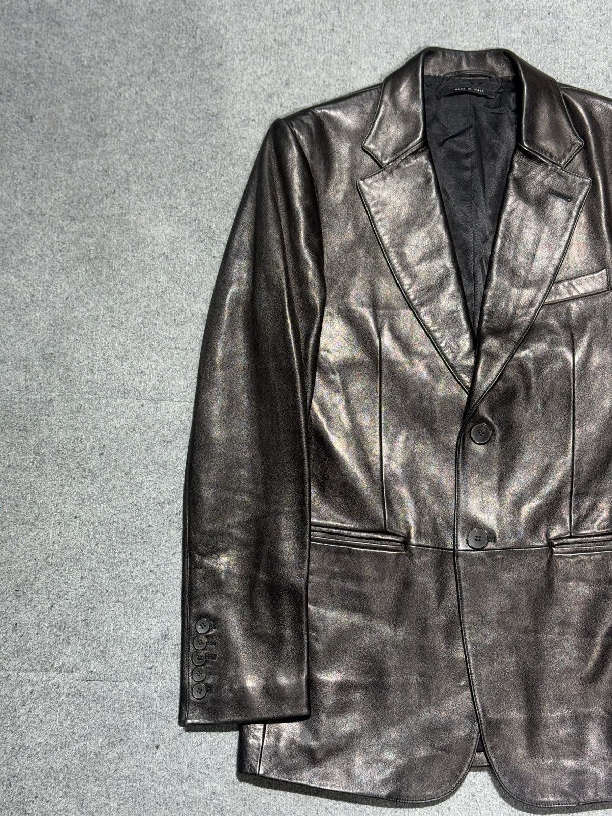 Gucci × Tom Ford Gucci By Tom Ford Lamb Leather Jacket Size US M / EU 48-50 / 2 - 4 Thumbnail