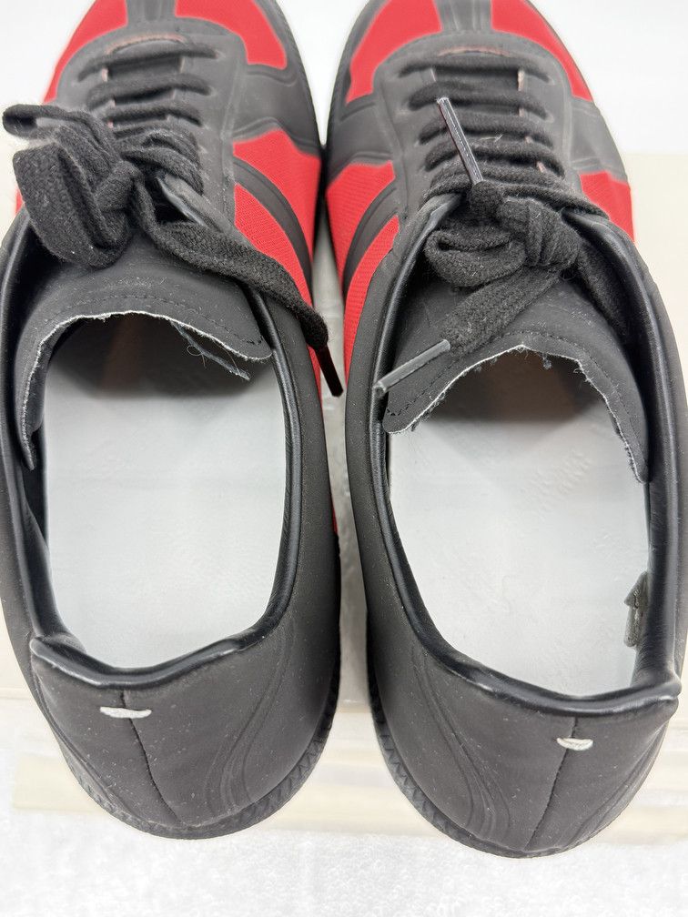 Maison Margiela GAT Low Black Red Size US 11 / EU 44 - 6 Thumbnail