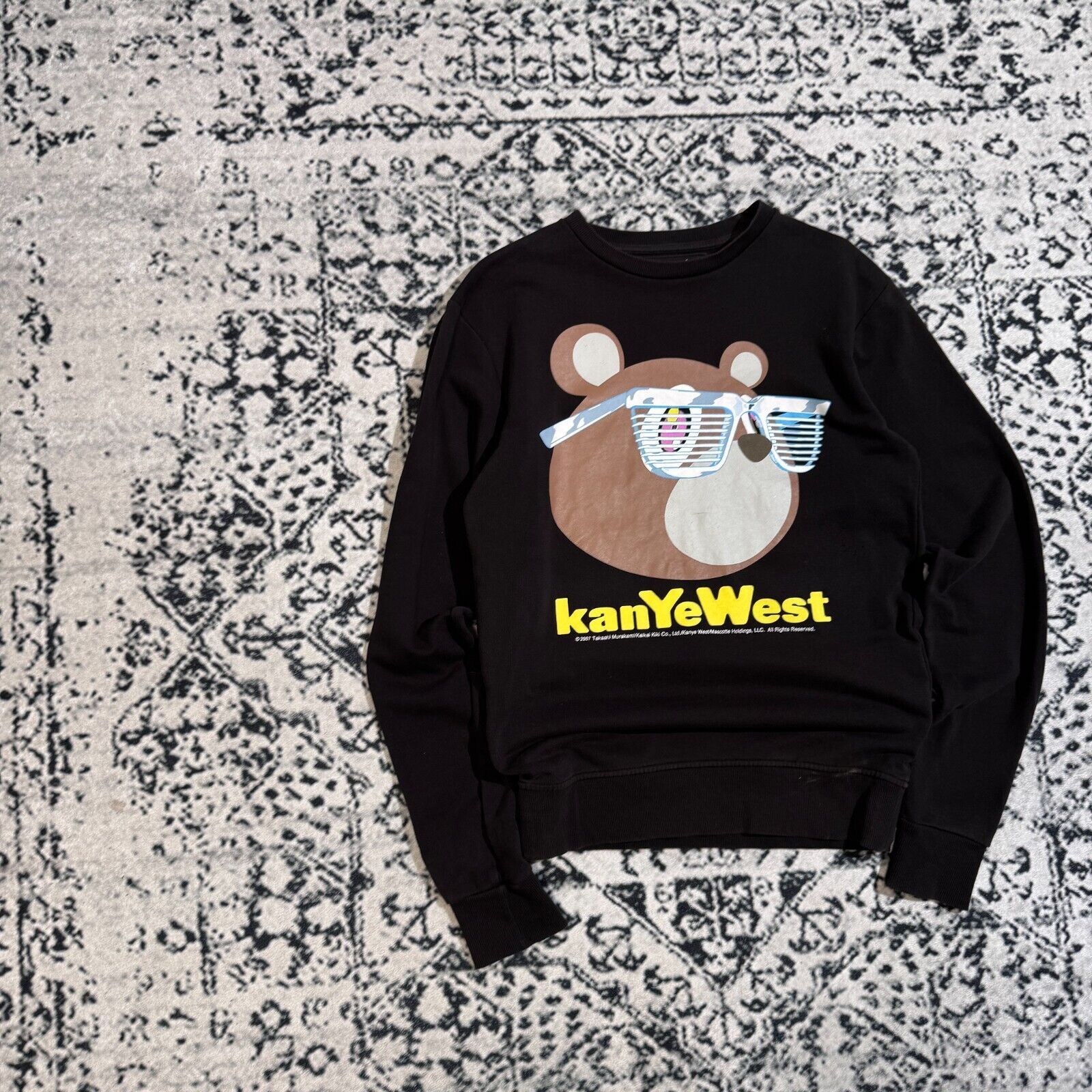 Kanye West × Vintage Kanye West Black Cotton Crewneck Sweatshirt Size XS Yeezy Size US XS / EU 42 / 0 - 3 Thumbnail