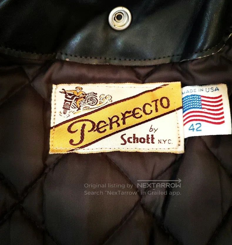 Schott Schott Super heavy cowhide Size US XS / EU 42 / 0 - 4 Thumbnail