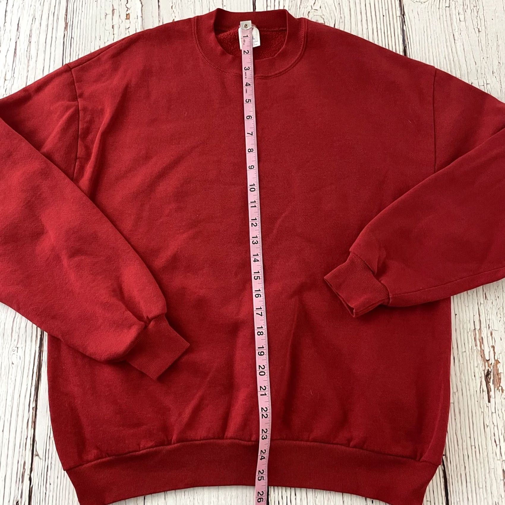 Jerzees VINTAGE Jerzees Crewneck Pullover Sweatshirt Men Large Red Shirt Mens Large Red Jerzees Crewneck Pullover Sweatshirt Red Size US L / EU 52-54 / 3 - 3 Thumbnail