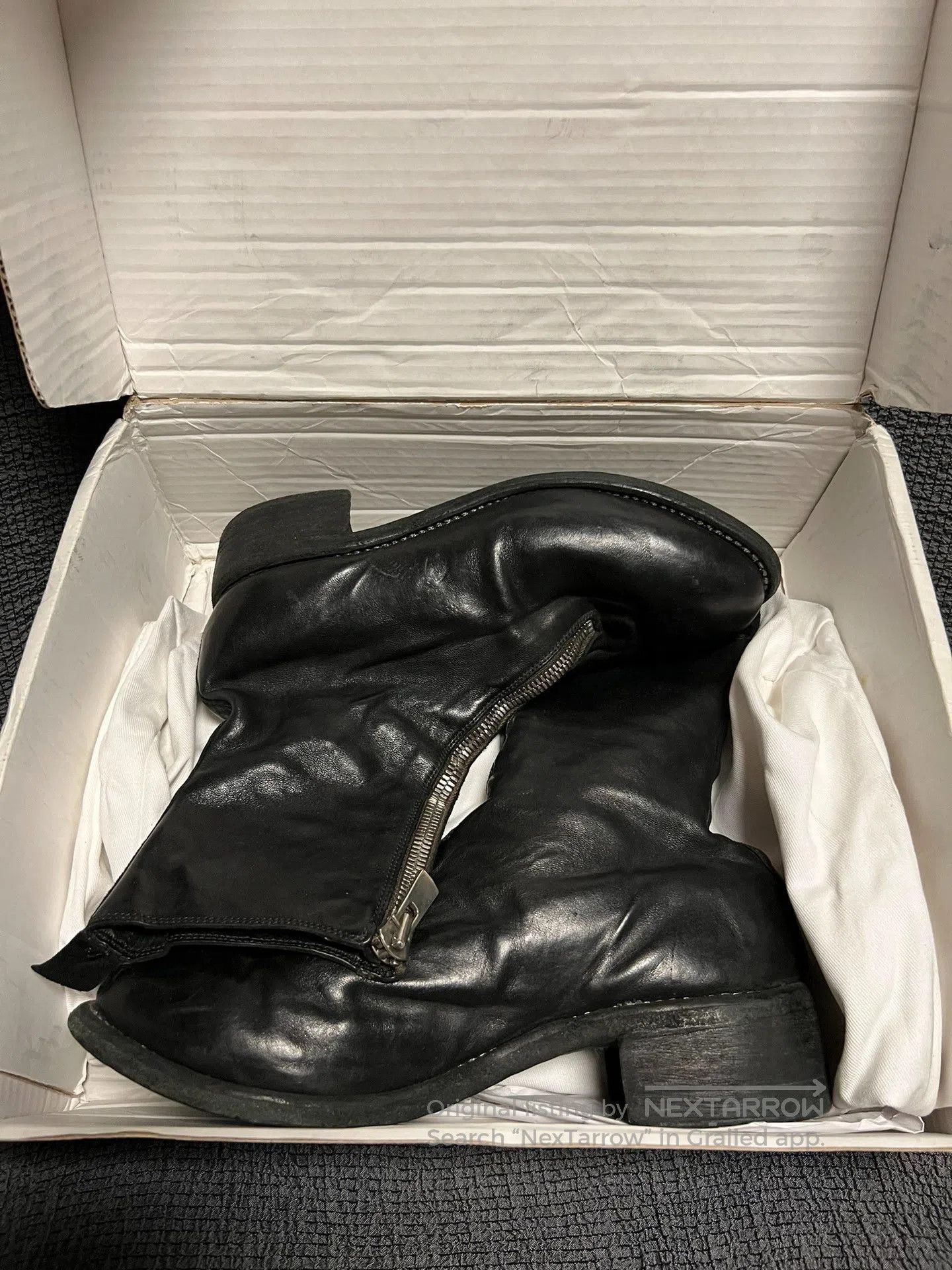 Guidi guidipl2 black high. Size US 6 / EU 39 - 1 Thumbnail