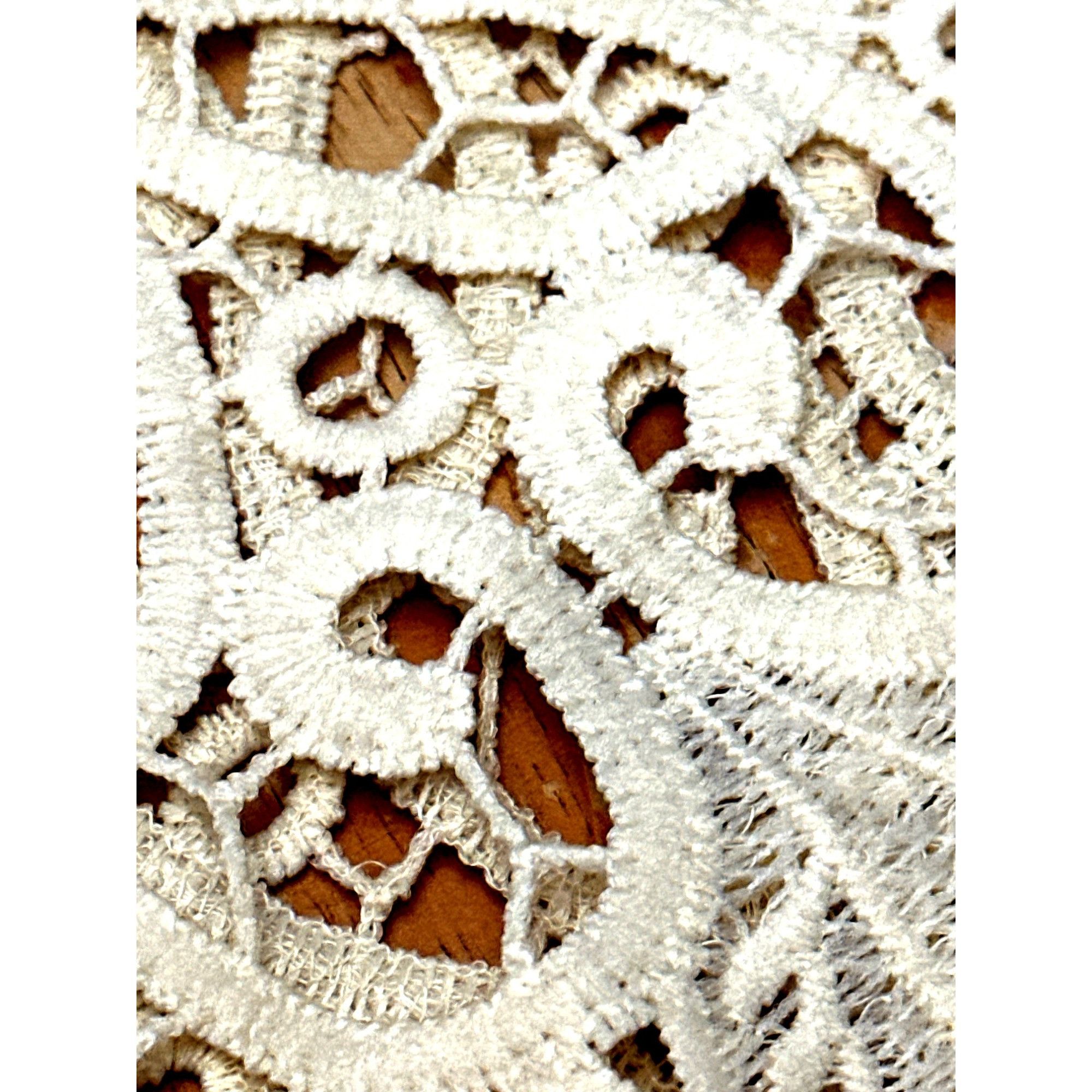 Other CCC TSFDOD Lace Cold Shoulder Blouse With Crochet Sleeves V Size M / US 6-8 / IT 42-44 - 8 Thumbnail