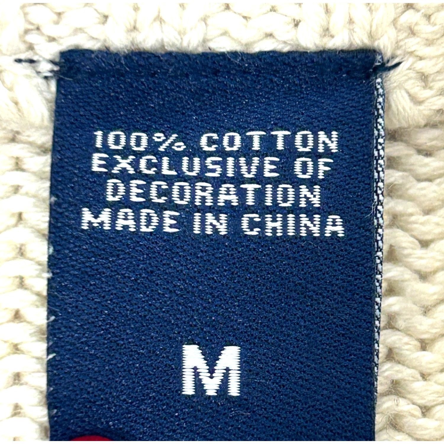 Chaps Chaps Men’s Vintage Sweater M Cream Pullover 1/4 Zip Logo Kn Size US M / EU 48-50 / 2 - 6 Thumbnail