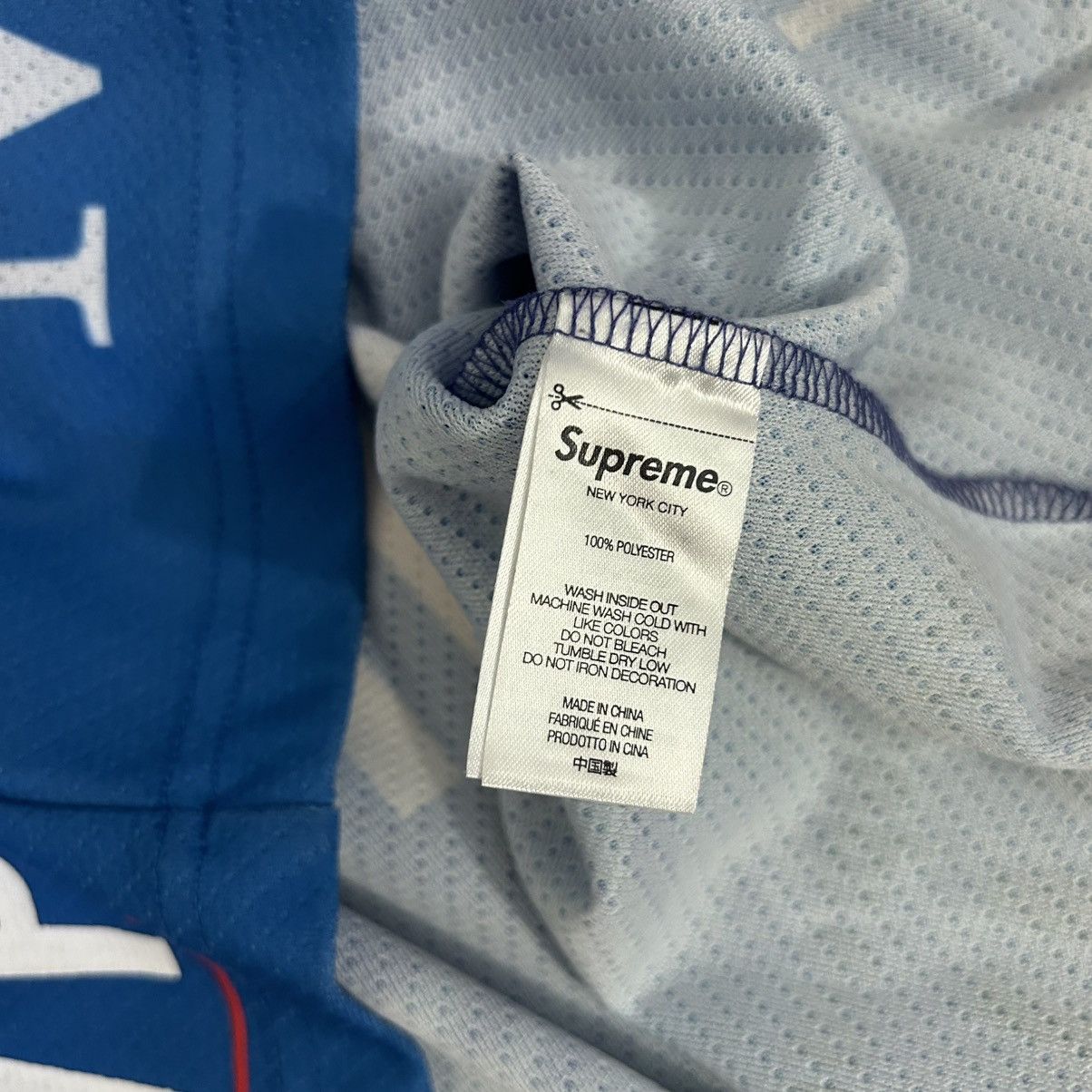 Supreme Supreme Eagle Hockey Shirt Blue Medium Size US M / EU 48-50 / 2 - 5 Thumbnail