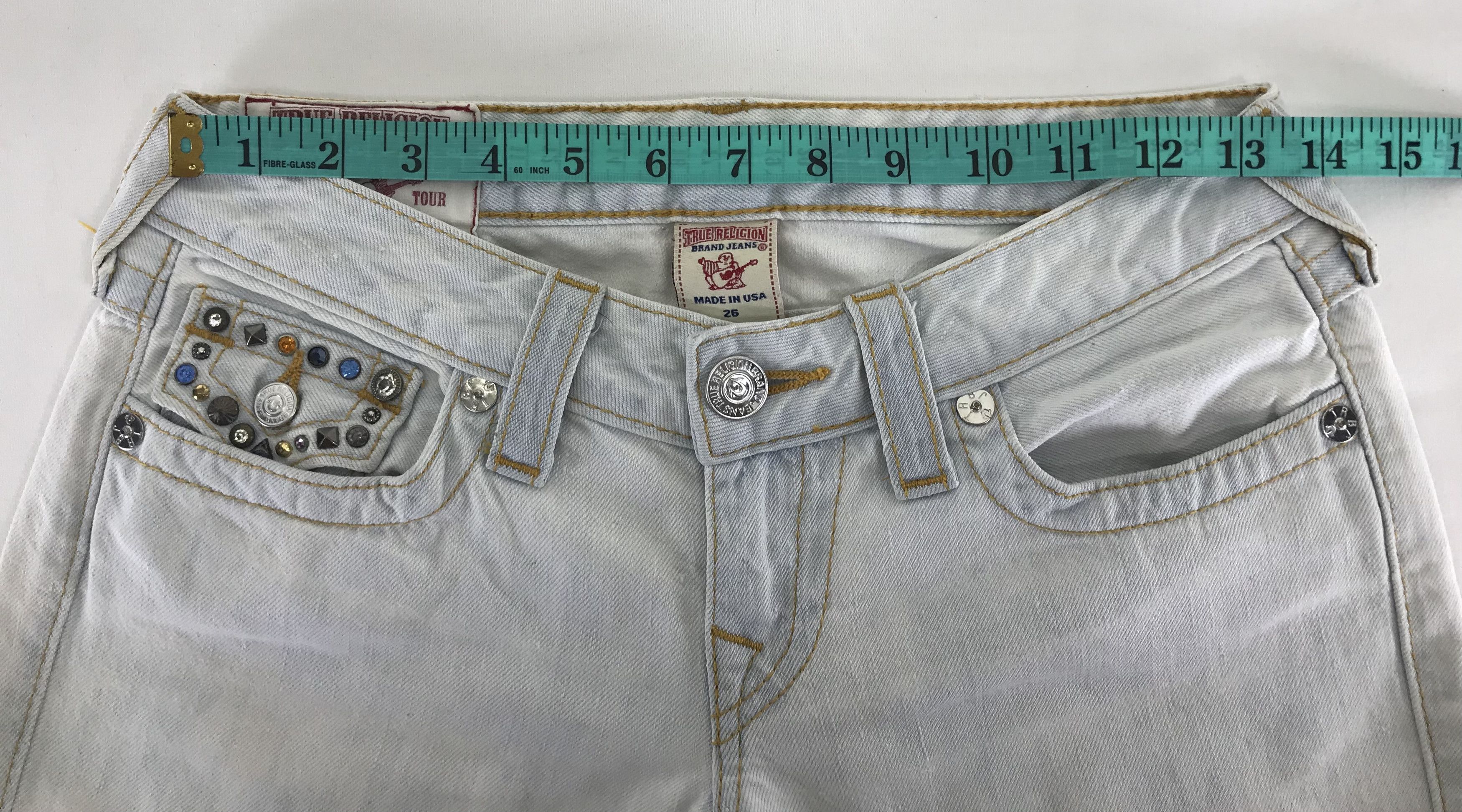True Religion Vintage USA True Religion Straight Cut Jeans Size 26" / US 2 / IT 38 - 15 Thumbnail