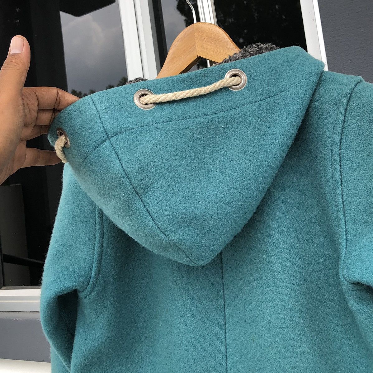 Vintage Ocean Union Work Uniform Wool Hoodie Jacket 🇯🇵