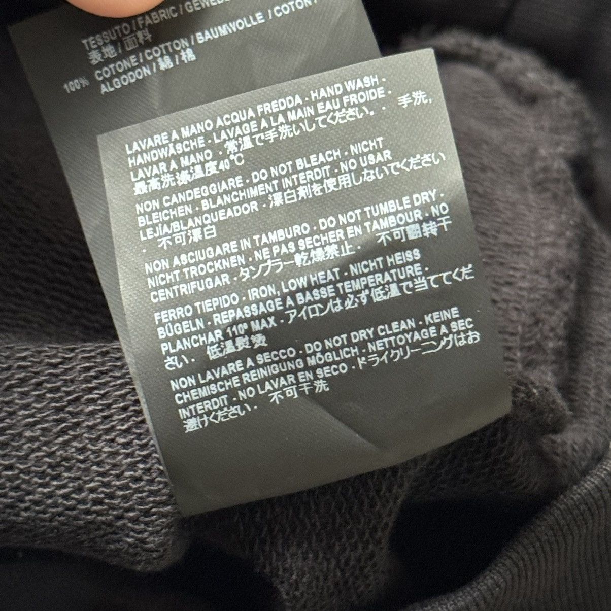 Balenciaga AW17 Balenciaga Paris Tourist Souvenir Hoodie Grey Size US L / EU 52-54 / 3 - 9 Thumbnail