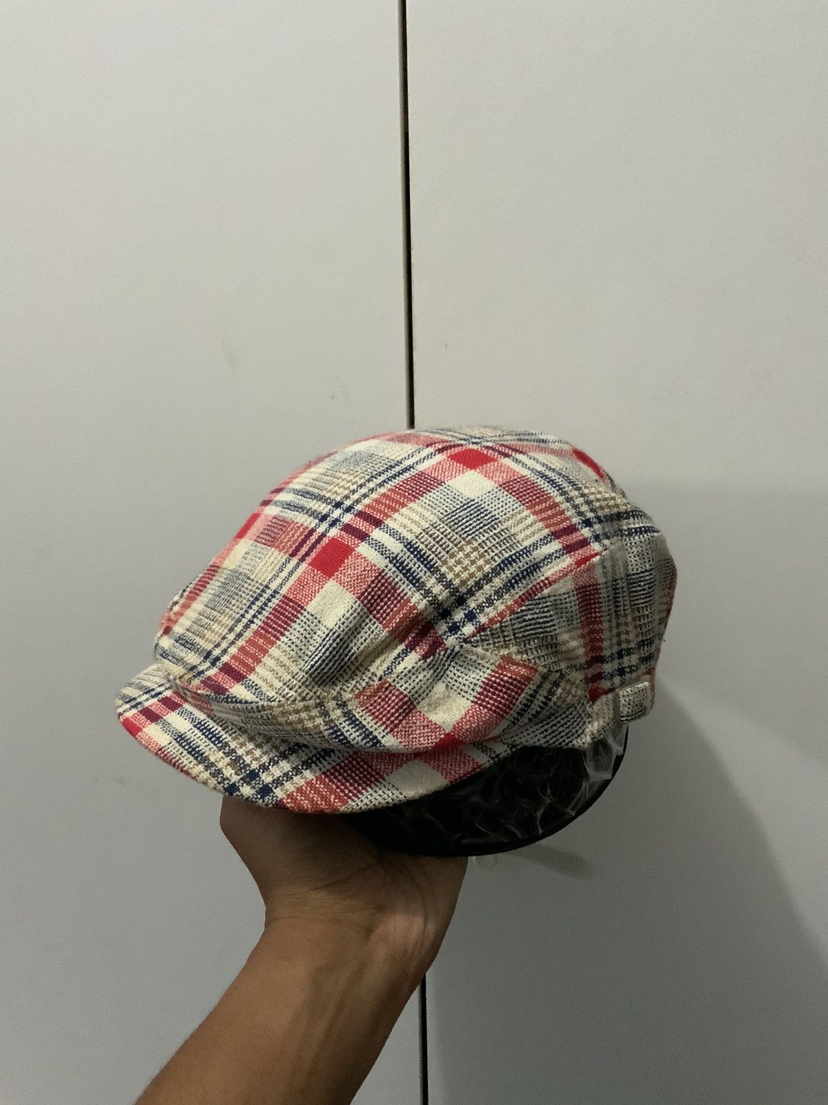 Vintage Vintage Patchwork Japan Flat Barreta Retro Hat Size ONE SIZE - 1 Thumbnail