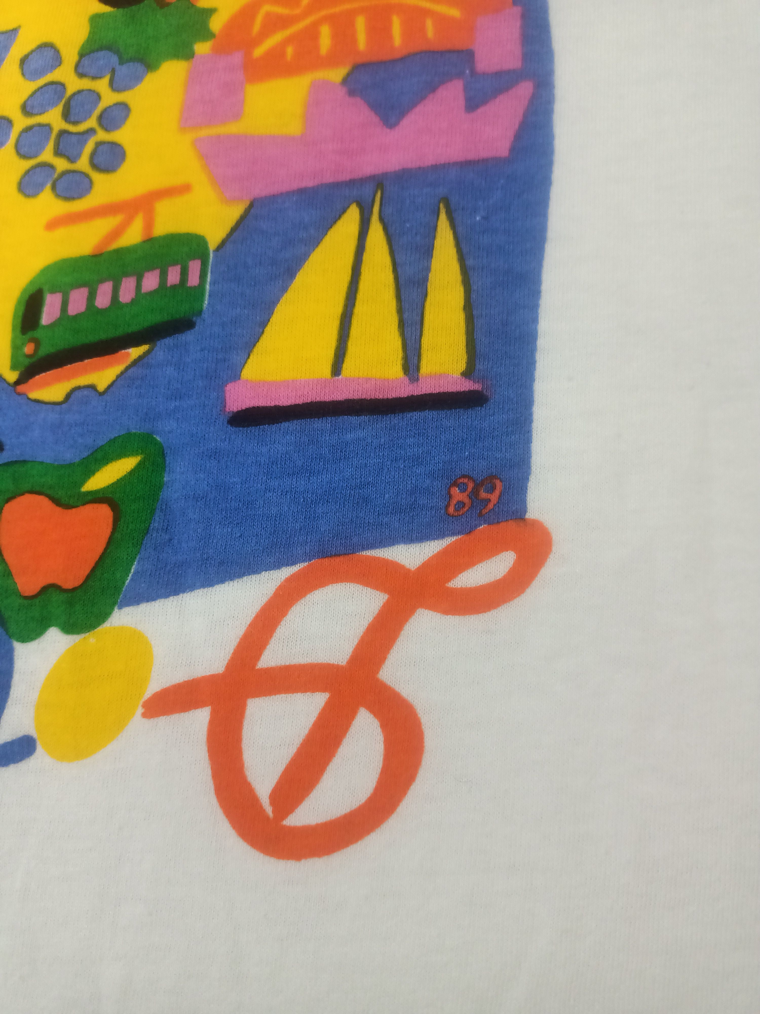 Vintage Vintage 89 Ken Done Down Under art t-shirt Size US L / EU 52-54 / 3 - 5 Thumbnail