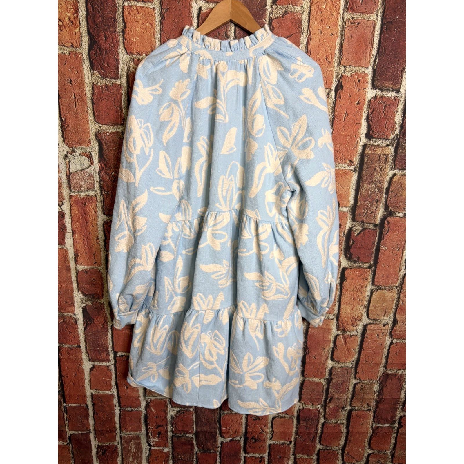 Stine Goya STINE GOYA Jasmine Dress The Life of a Tulip Blue Mini Short L Womens STINE GOYA Color Blue Size L 22” Pit to Pit 37” Back Hem Size L / US 10 / IT 46 - 5 Thumbnail