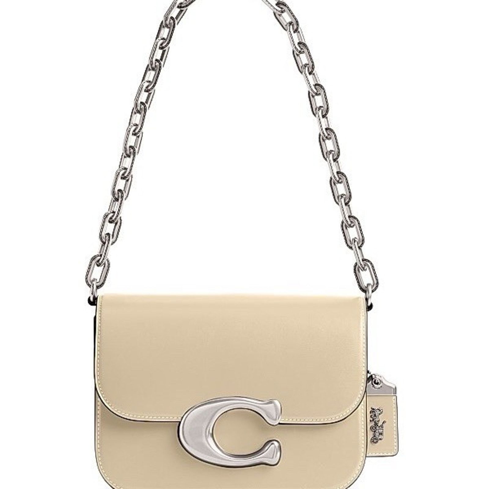 Coach NWT COACH Crossbody Bag Idol Bag Ivory Leather CM557 Size ONE SIZE - 9 Thumbnail