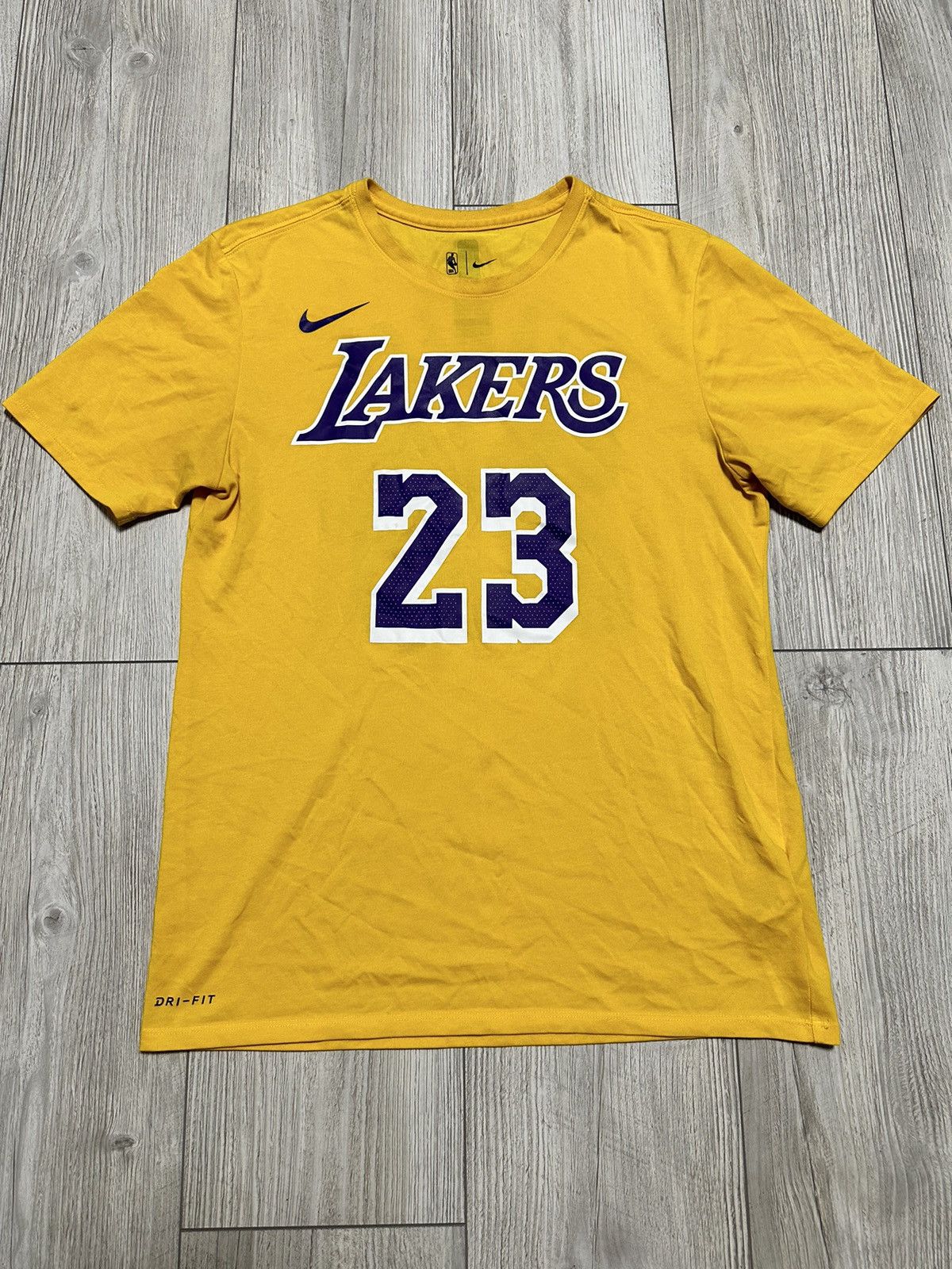 NBA Nike LeBron James #23 Lakers Jersey Shirt Size US M / EU 48-50 / 2 - 1 Thumbnail