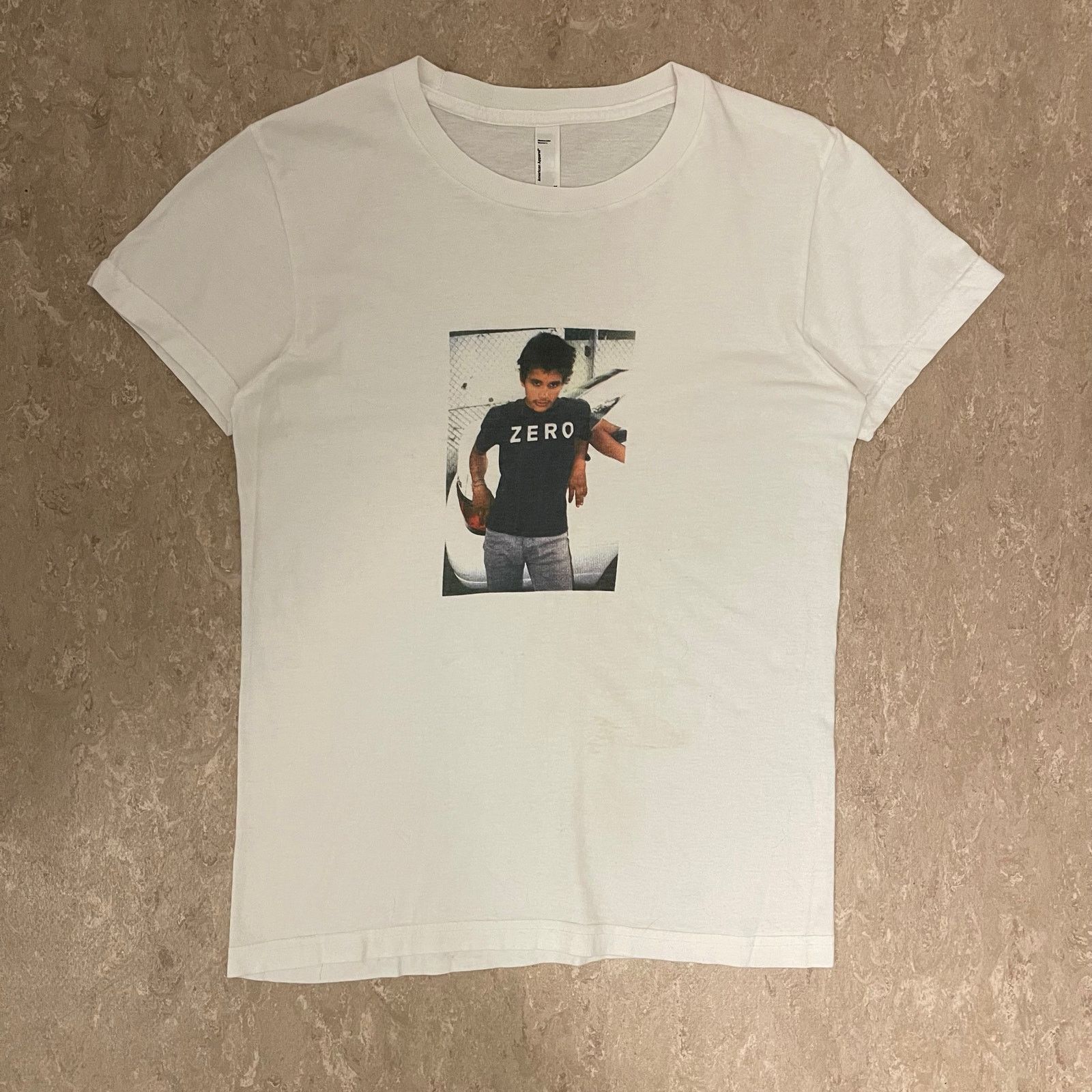 Los Angeles Apparel Larry Clark Signed Photo Tee Size US M / EU 48-50 / 2 - 1 Thumbnail