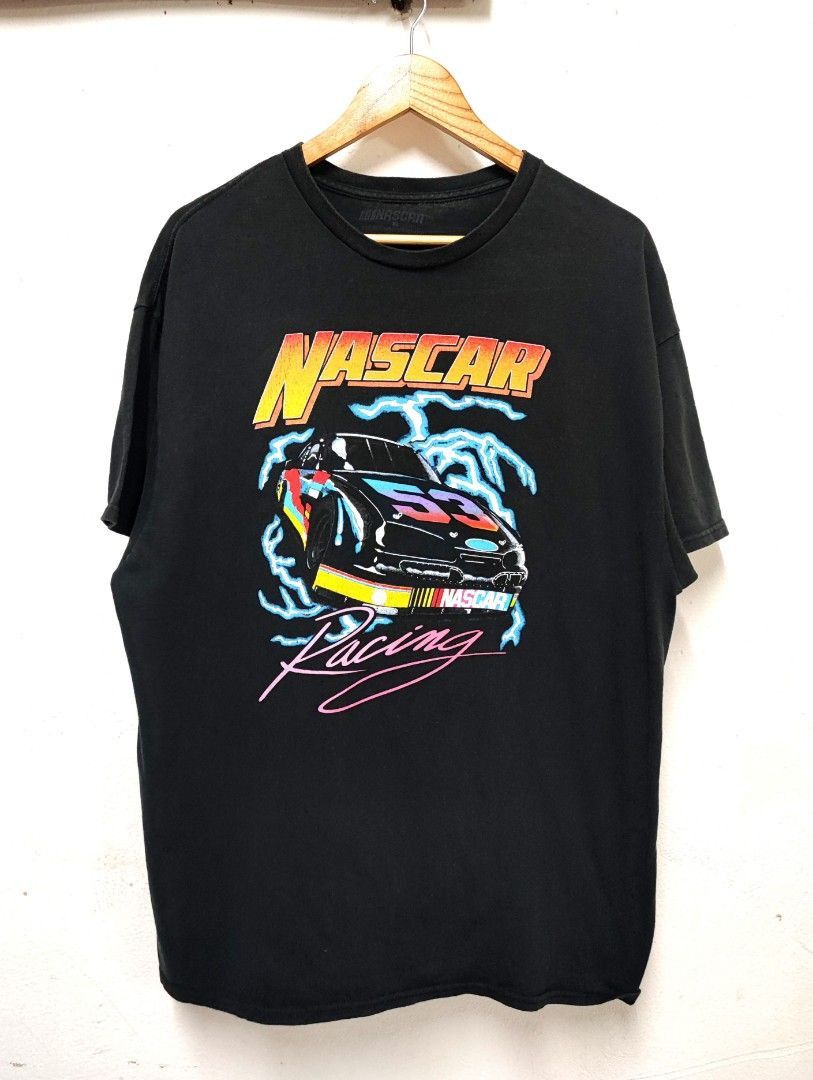 NASCAR × Vintage Vintage Nascar Tshirt Size US XL / EU 56 / 4 - 1 Thumbnail
