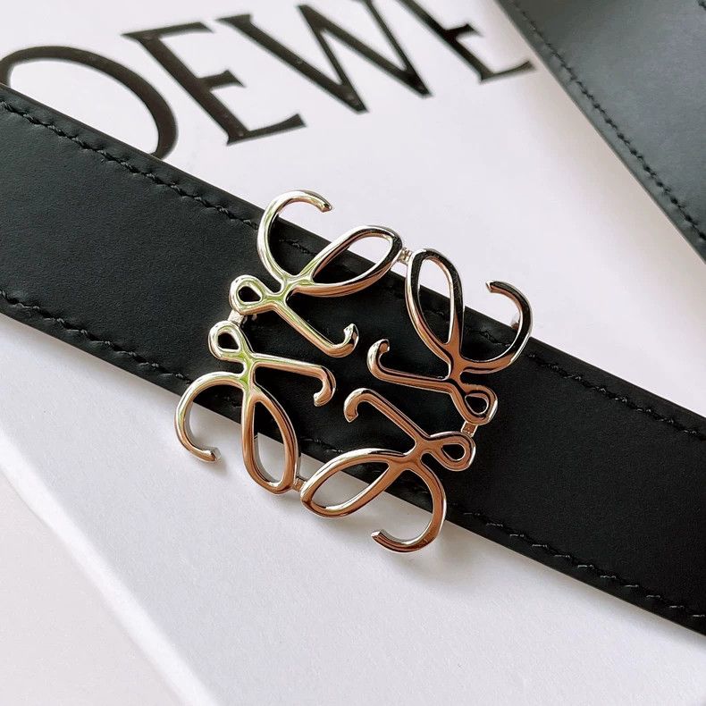 Loewe LOEWE Plain small cowhide belt Size ONE SIZE - 3 Thumbnail