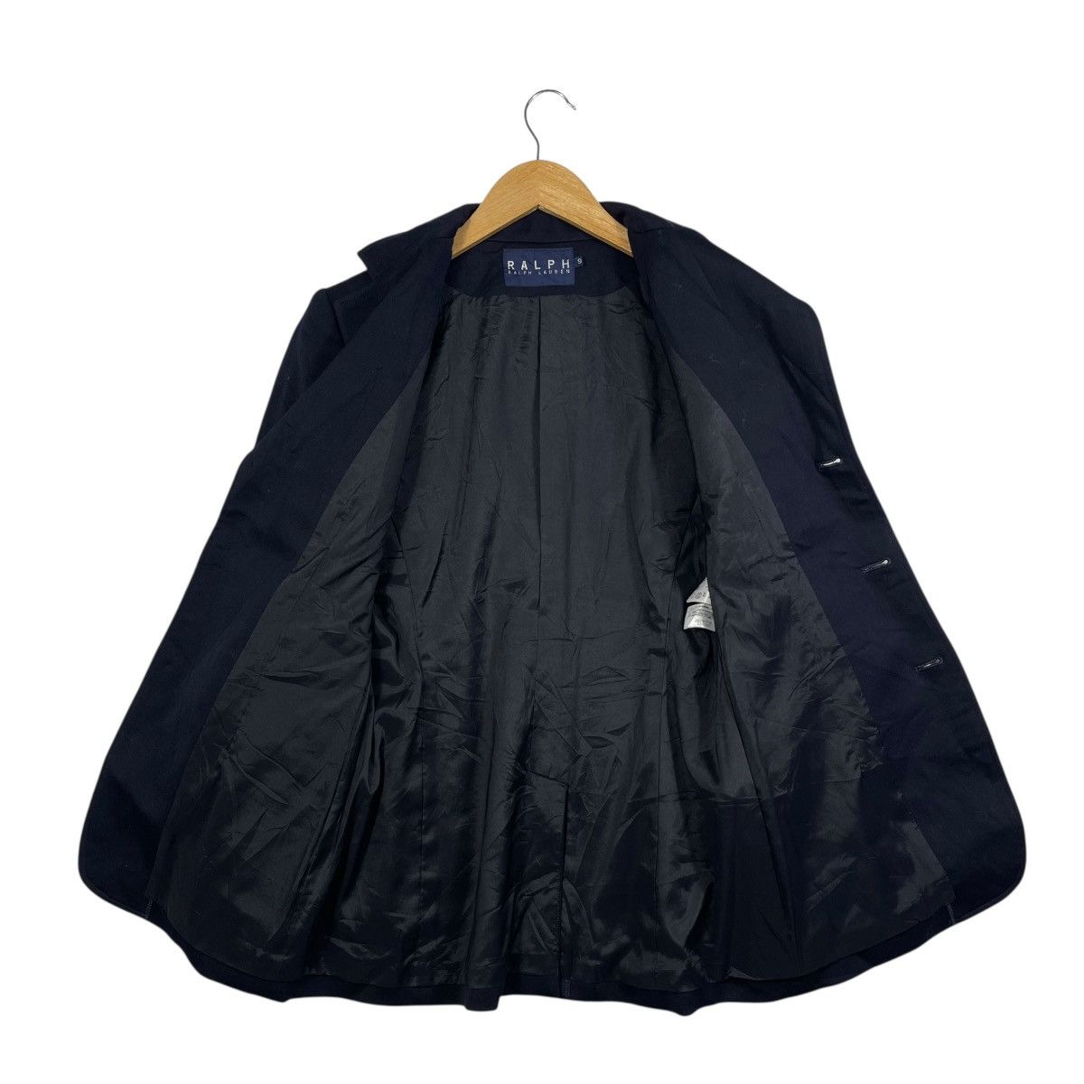 Ralph Lauren Ralph Lauren Ralph Wool Blend Tailored Blazer Navy Size 36R - 5 Thumbnail