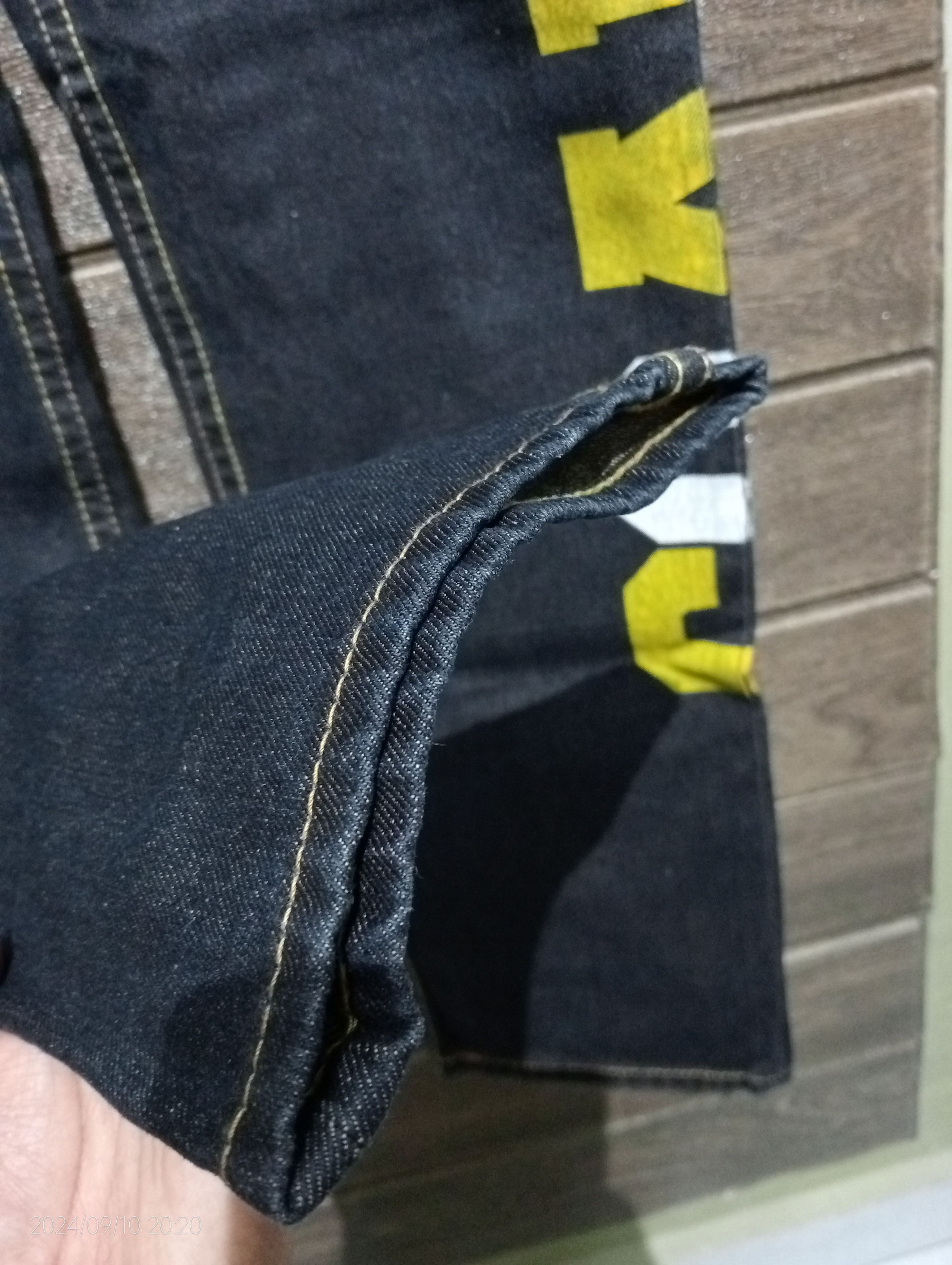 Japanese Brand Vintage Co&Lu Denim Selvedge Size US 32 / EU 48 - 2 Thumbnail
